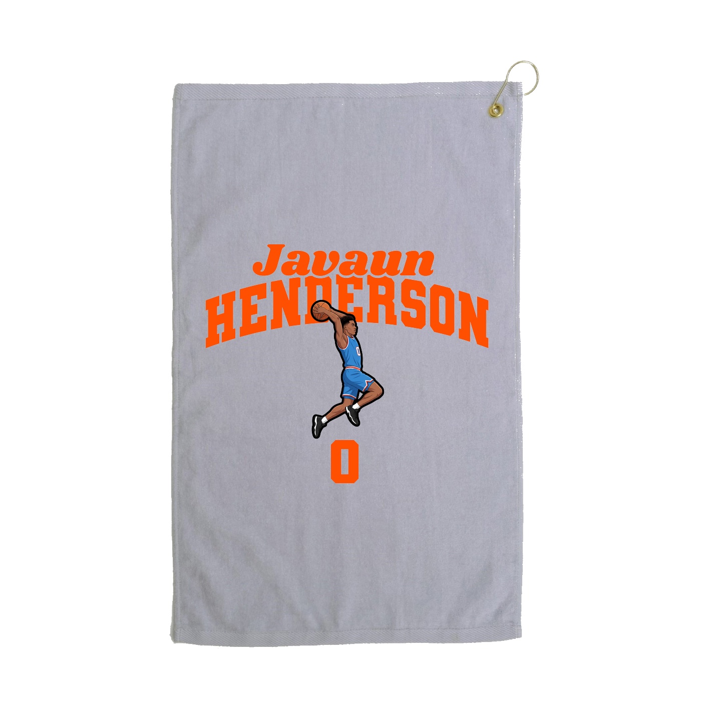 Golf Towel — Signature Arch in Grey