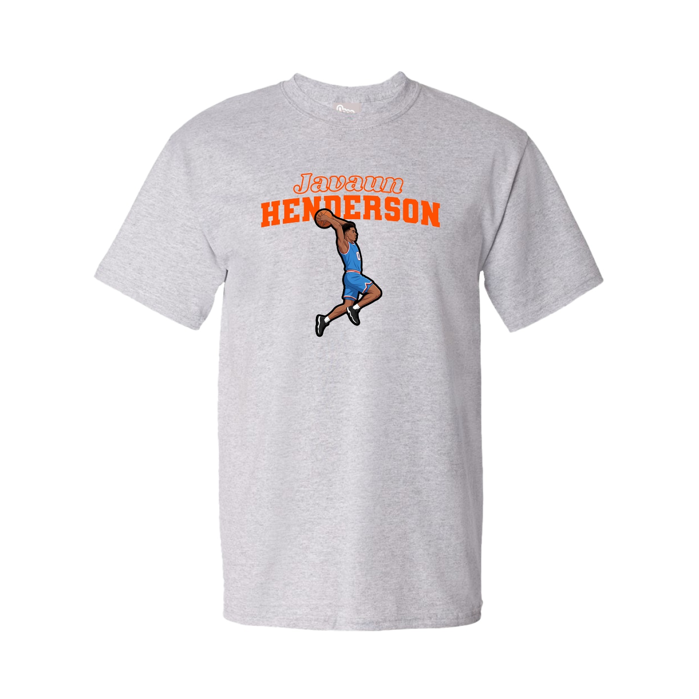 Tee — Name Arch in Grey