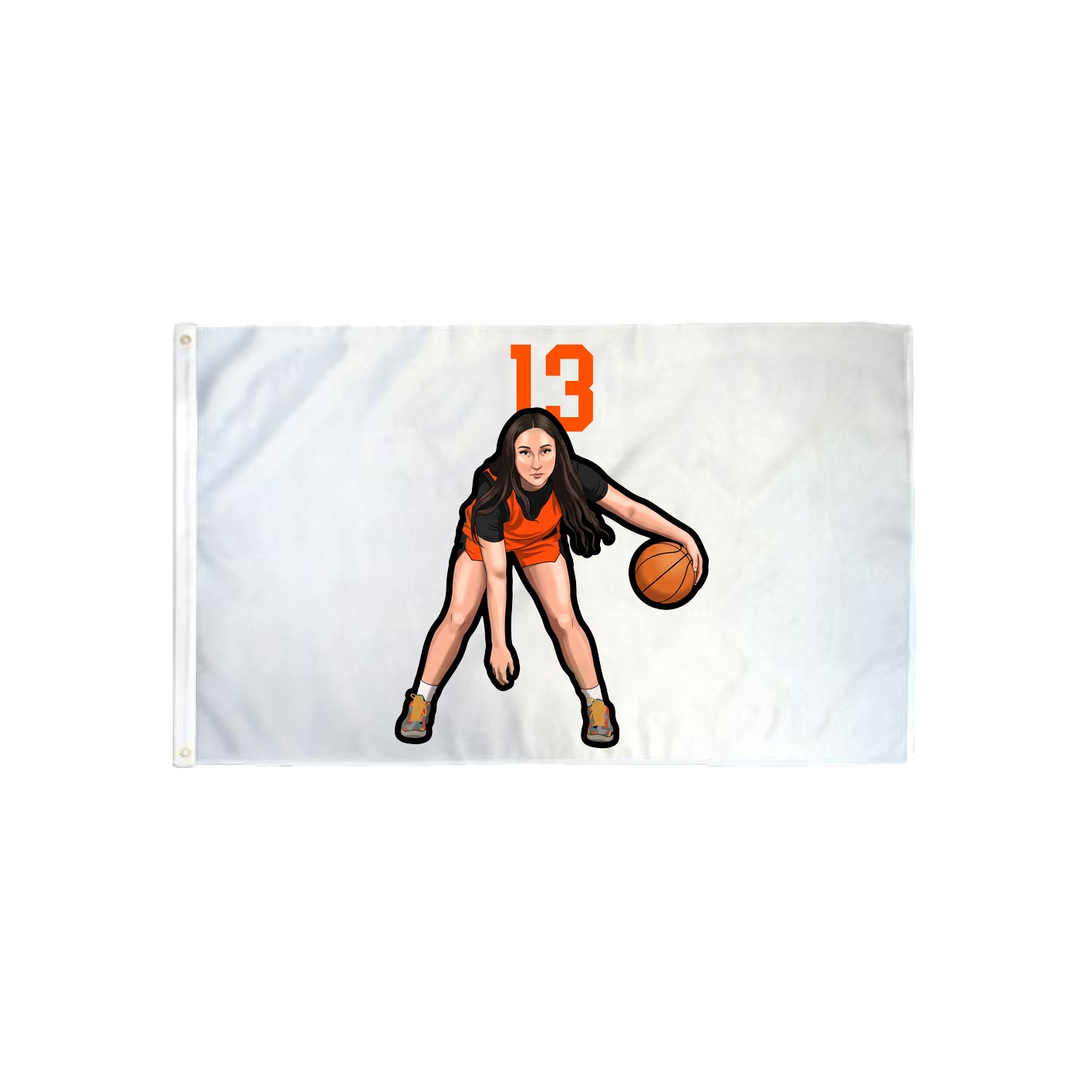 3x5 Flag — Number Top in Classic
