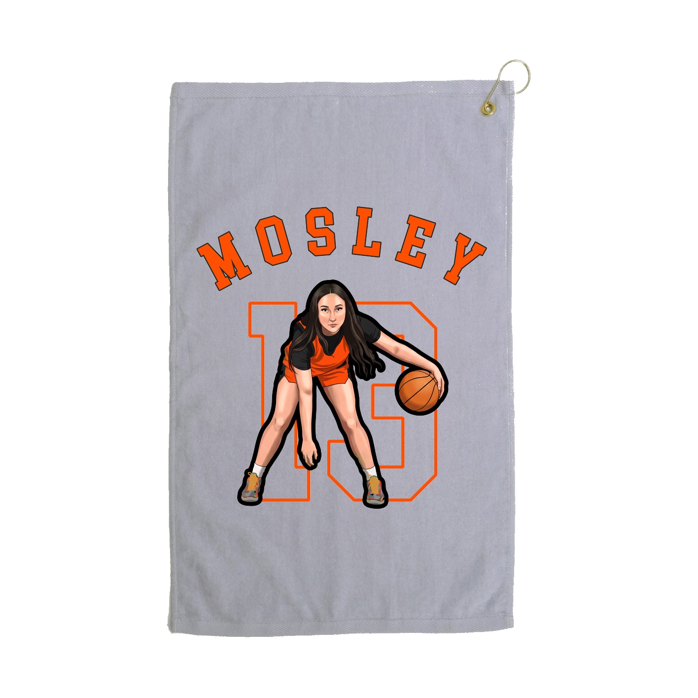 Golf Towel — Shirsey Arch in Grey