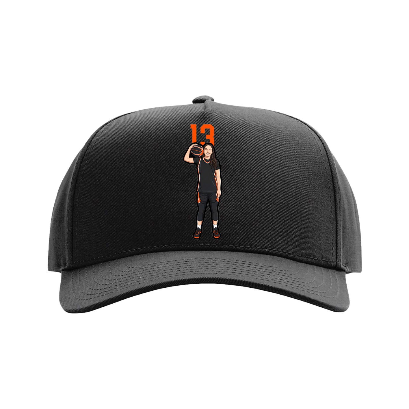 Full Fabric Five-Panel Champ Cap
