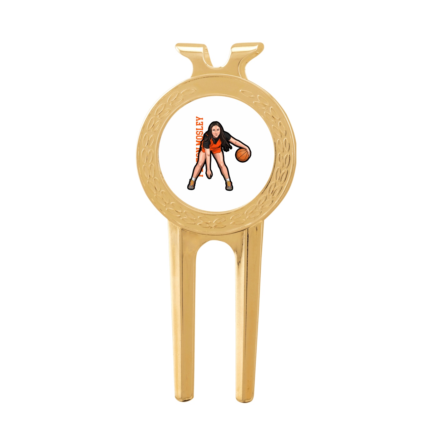 Divot Tool with Ball Marker — Name Vertical in Classic