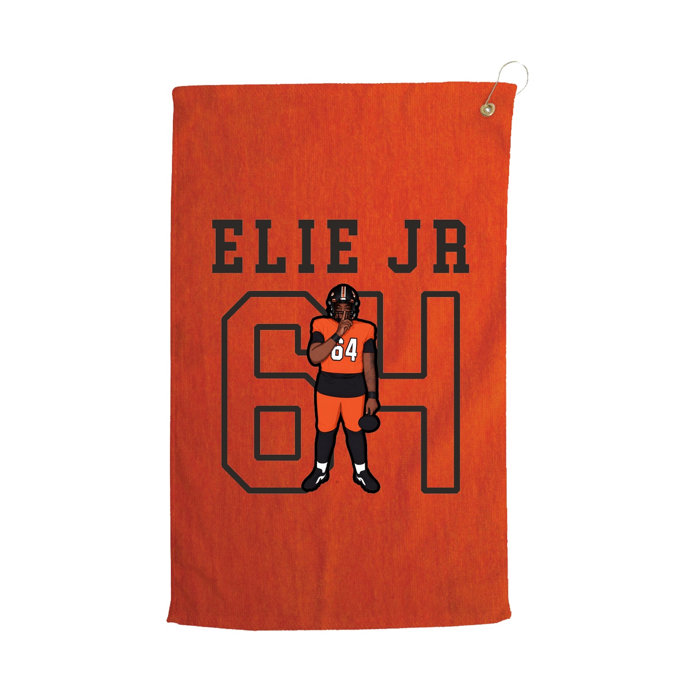 Golf Towel — Shirsey in Orange