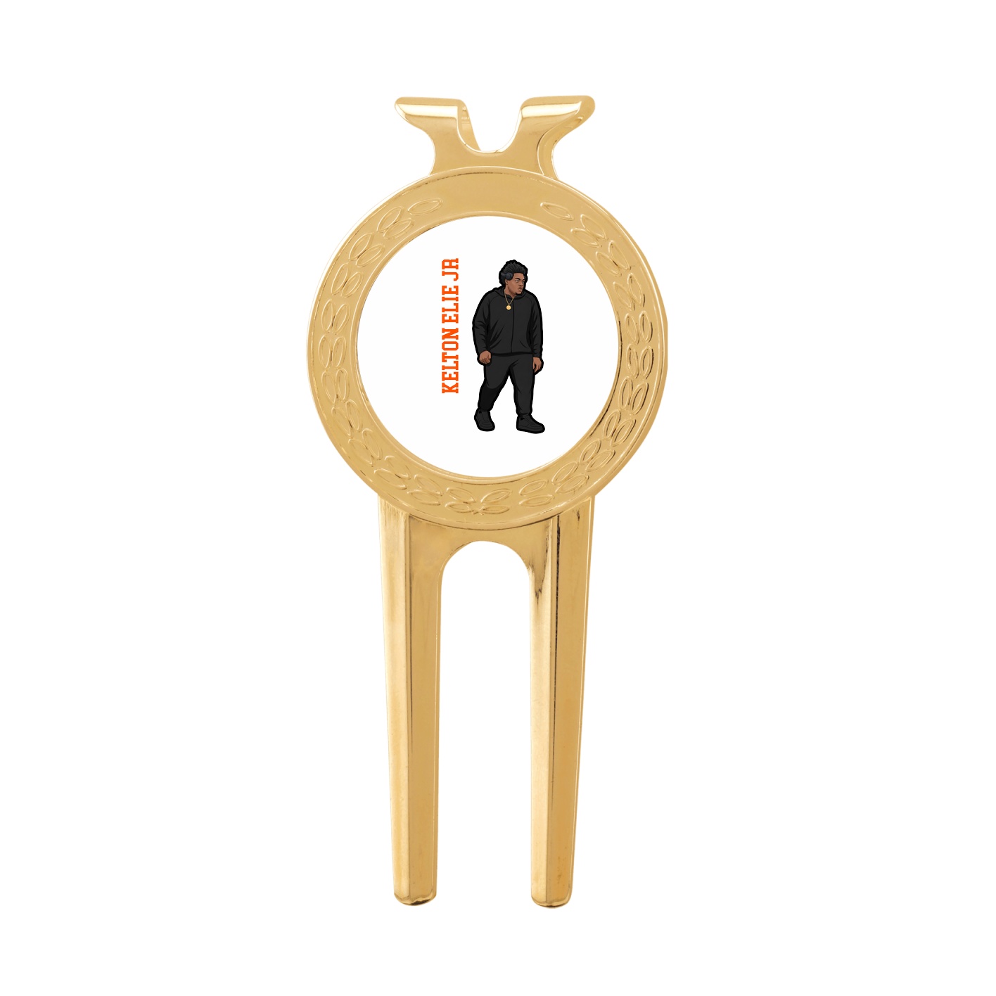 Divot Tool with Ball Marker — Name Vertical in Classic