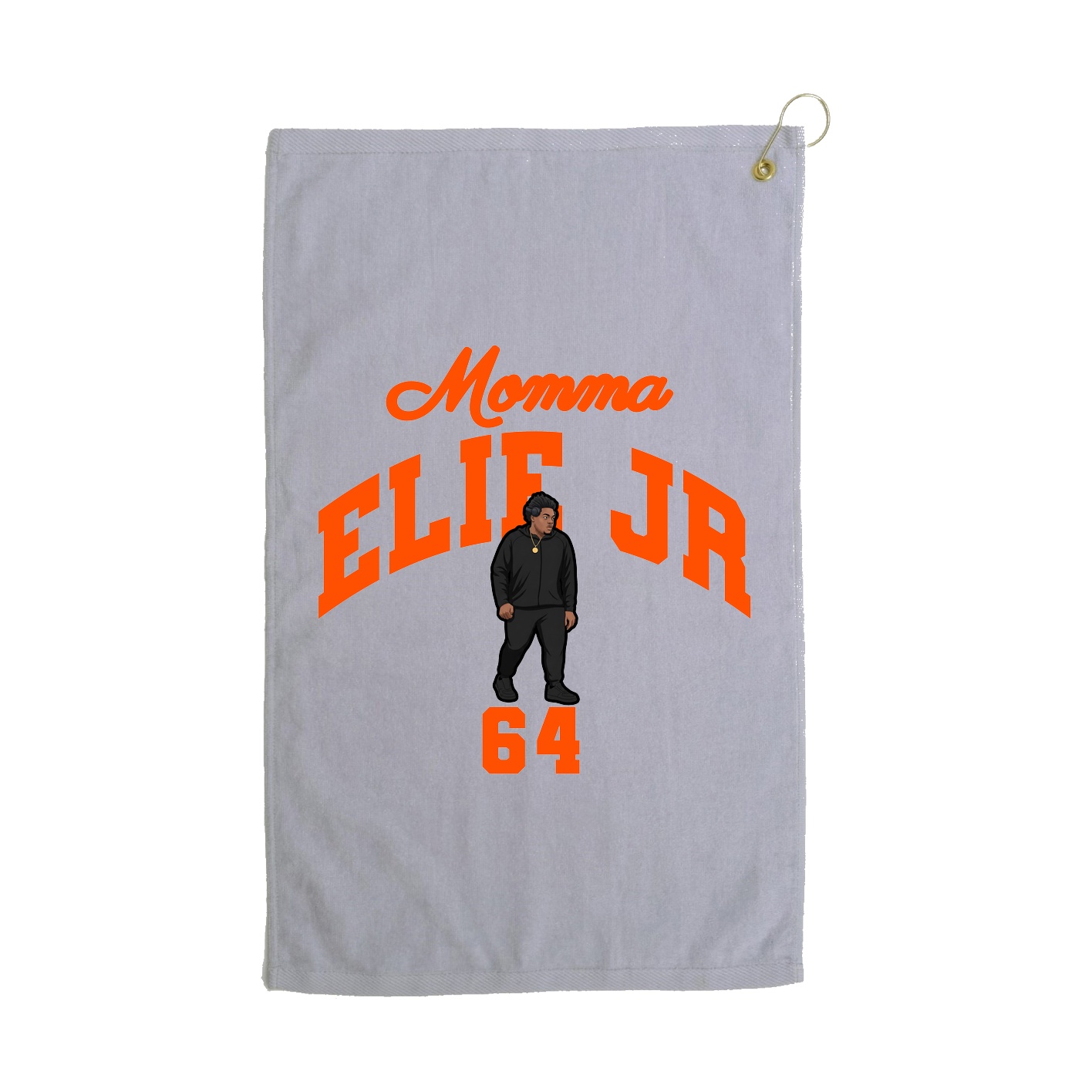 Golf Towel — Mothers Day Arch in Grey