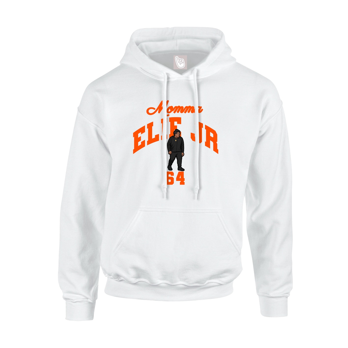 Youth Hoodie — Mothers Day Arch in White