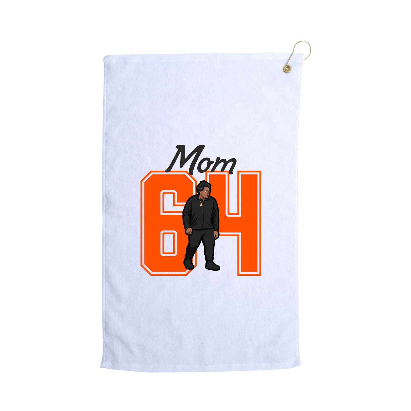 Golf Towel — Mothers Day Shirsey in White