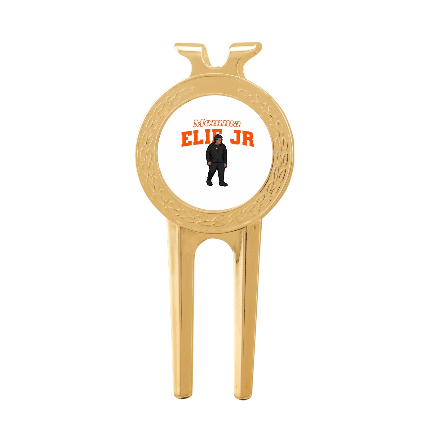 Divot Tool with Ball Marker — Mothers Day Block in Classic