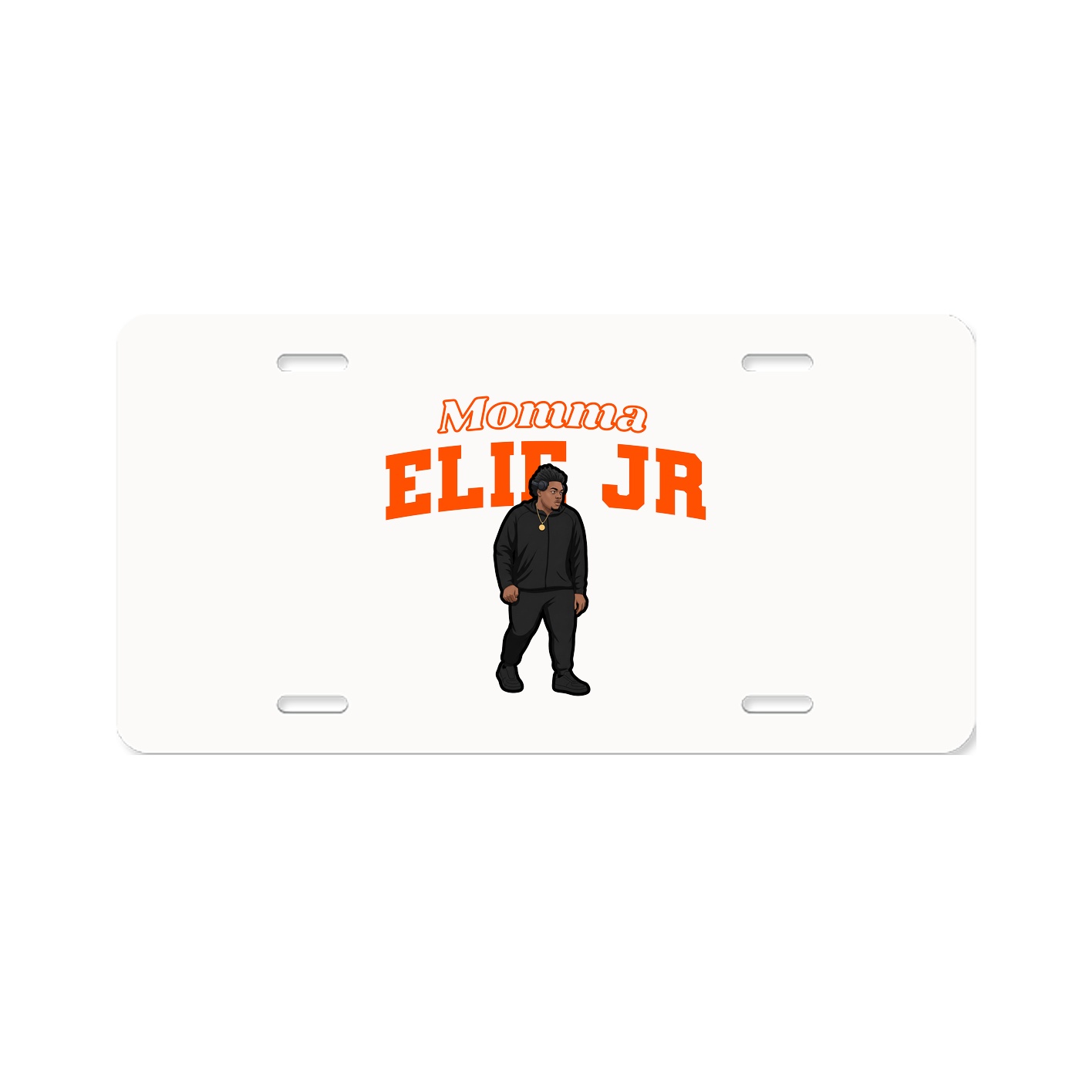License Plate — Mothers Day Block in Classic