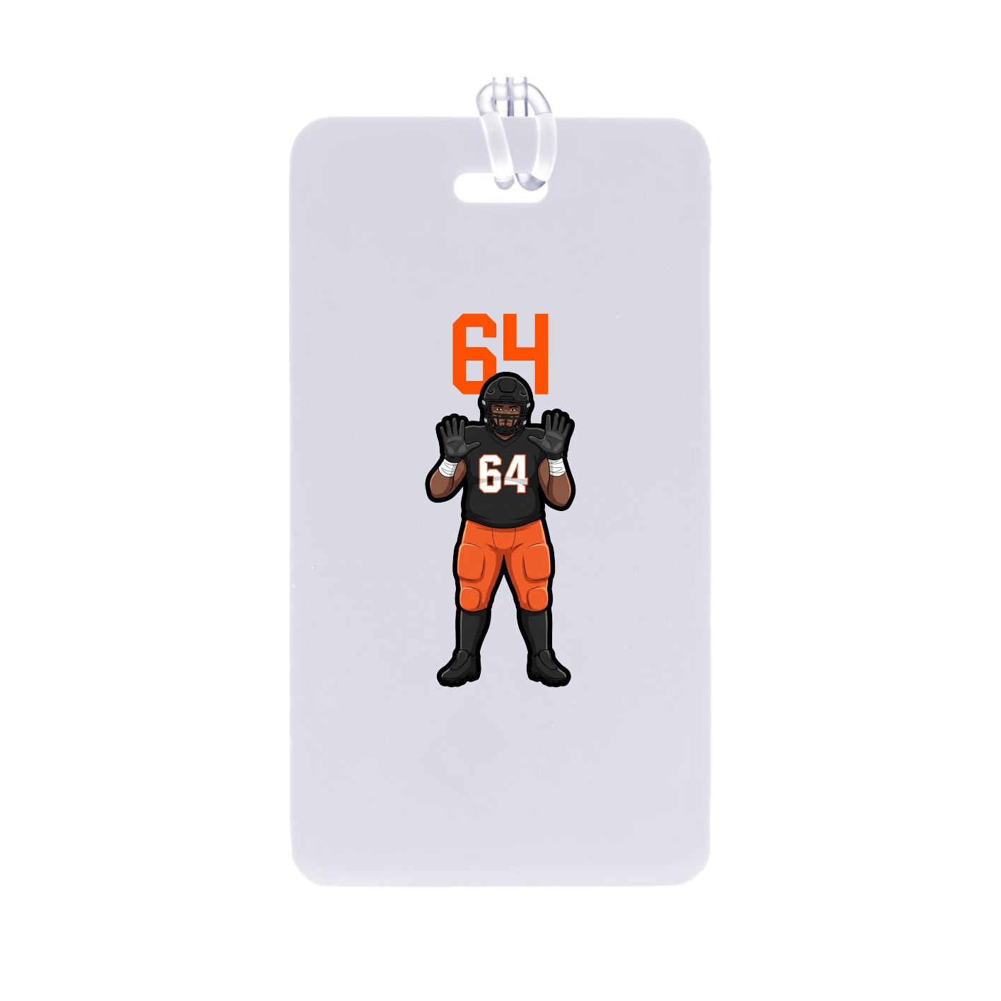 Bag Tag — Number Top in Classic