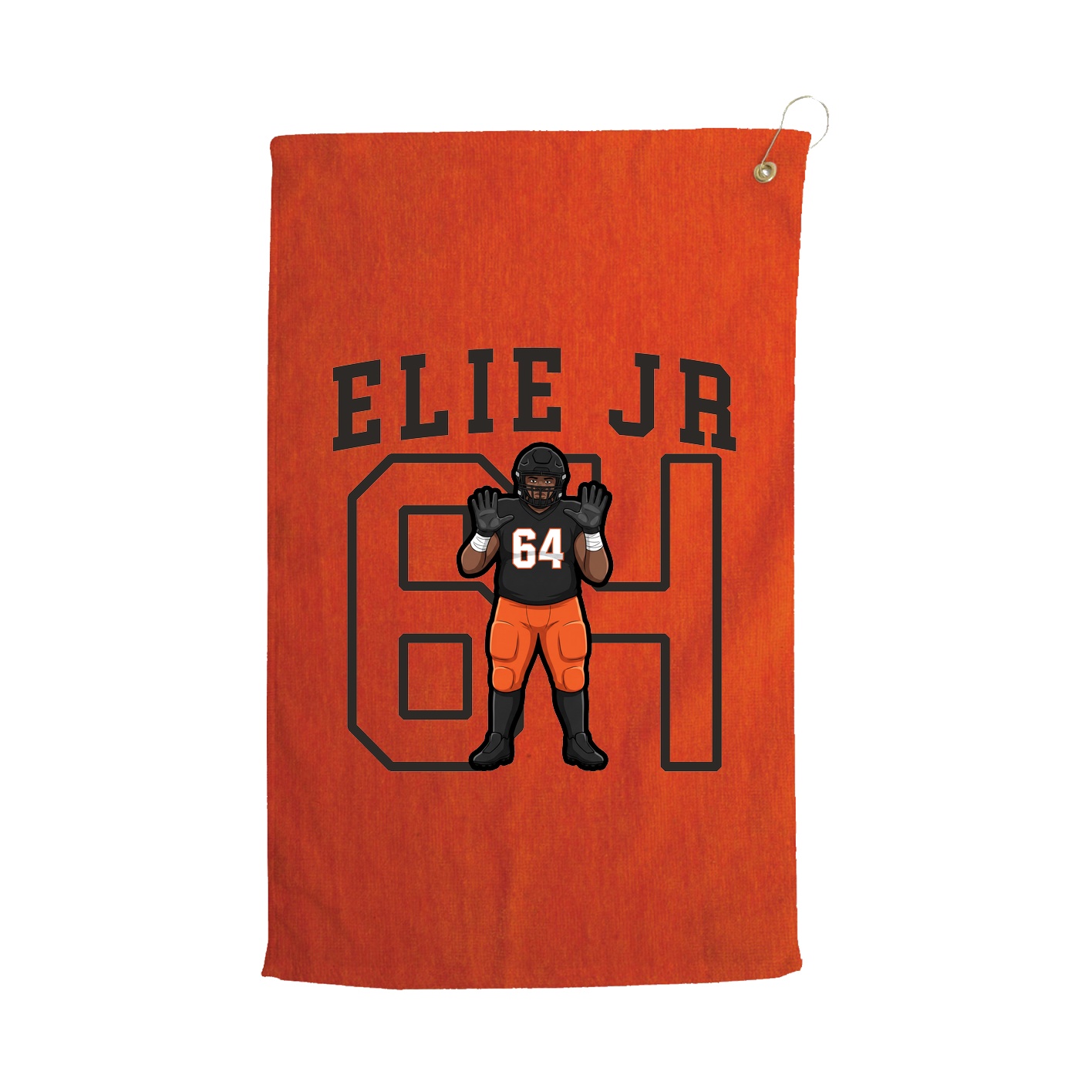 Golf Towel — Shirsey in Orange