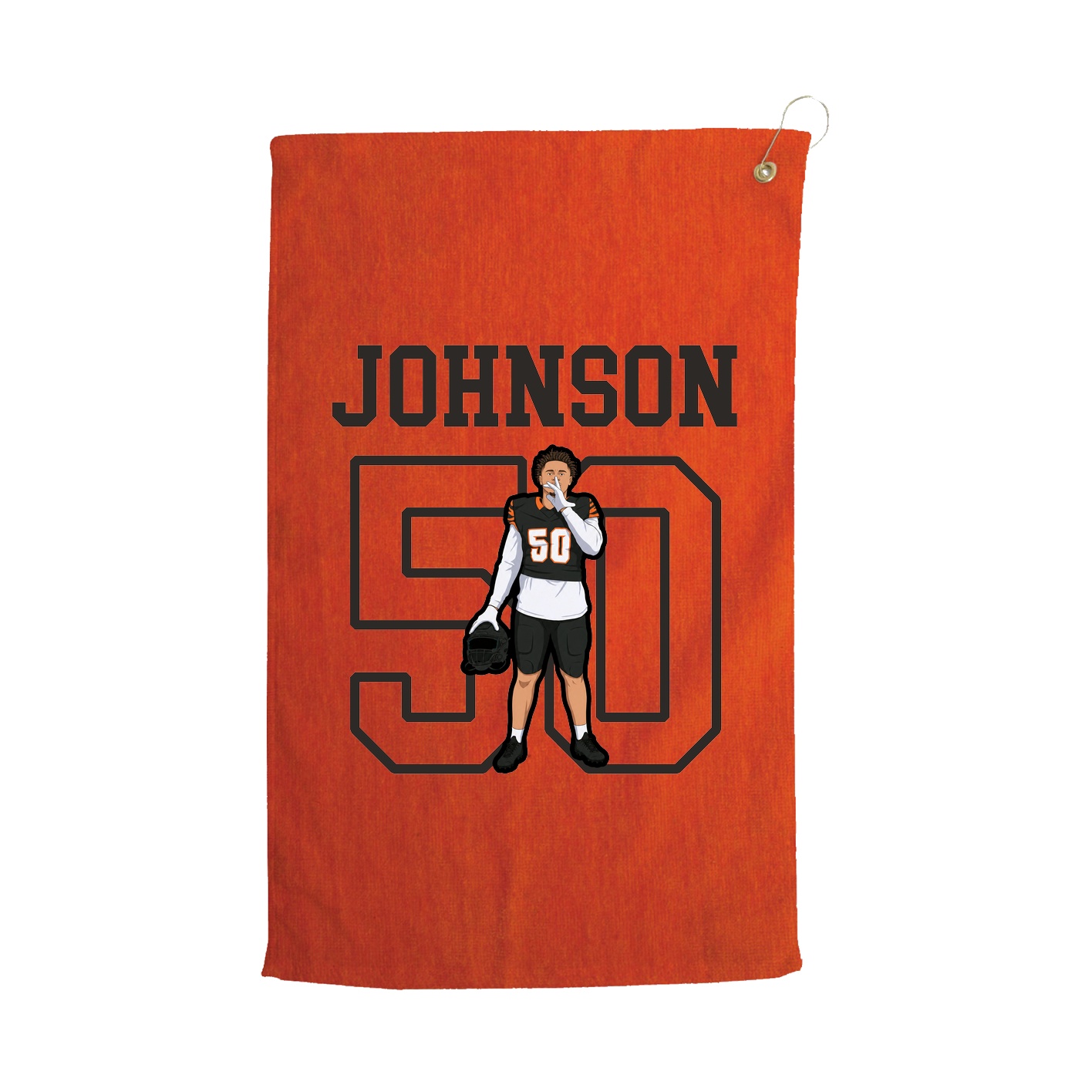 Golf Towel — Shirsey in Orange