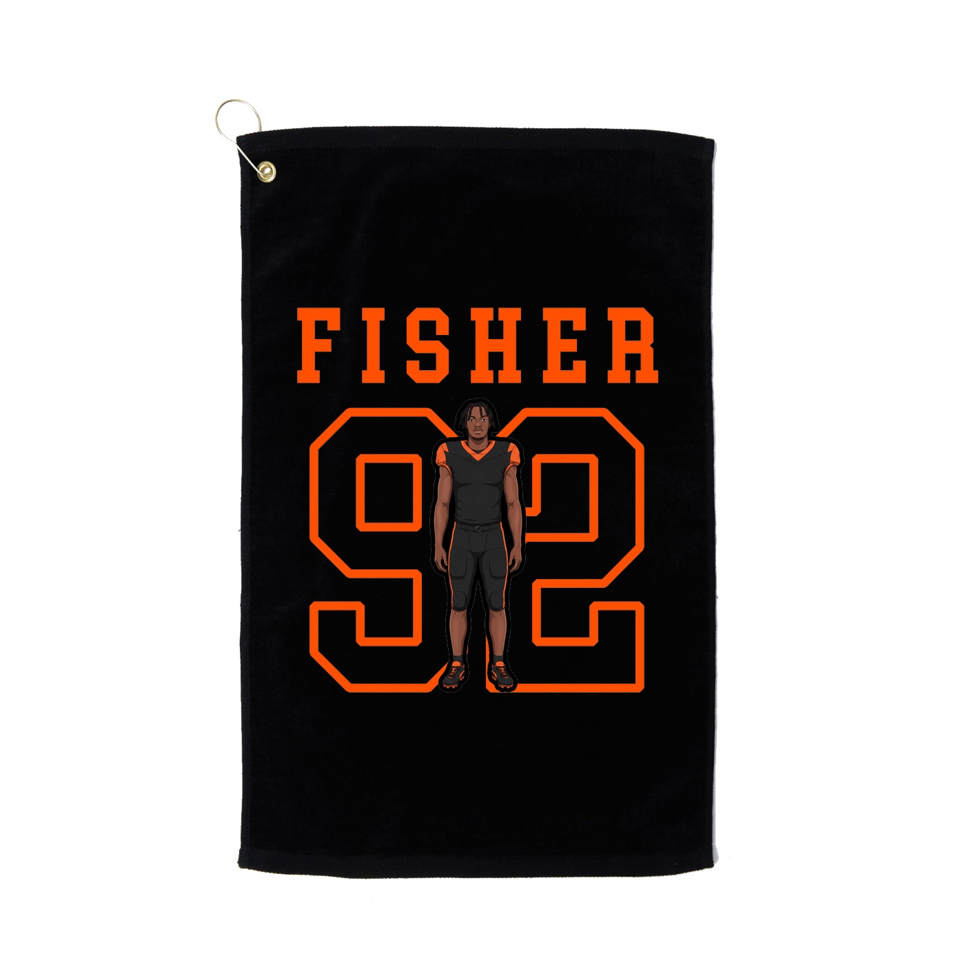 Golf Towel — Shirsey in Black