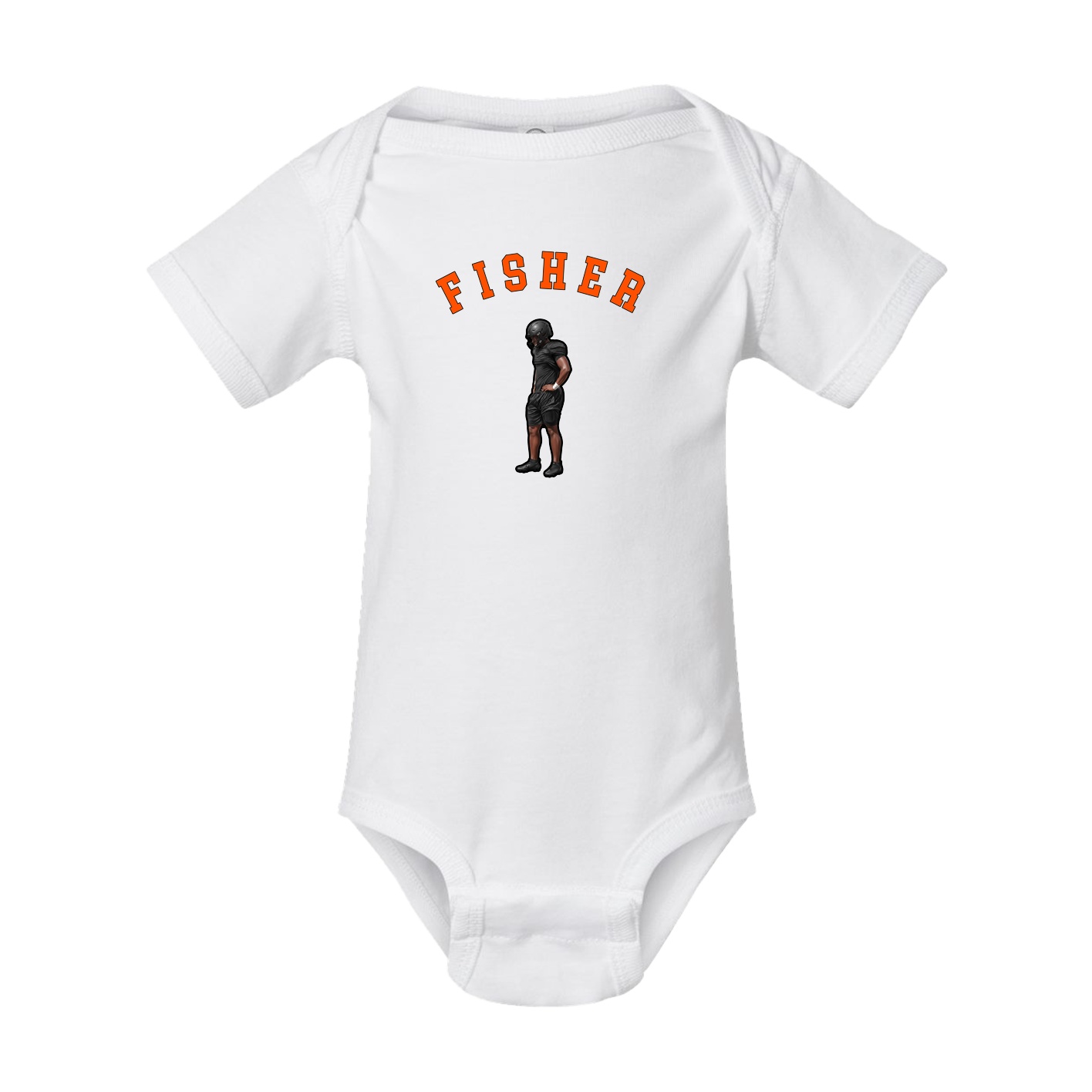 Baby Onesie — Shirsey Arch in White