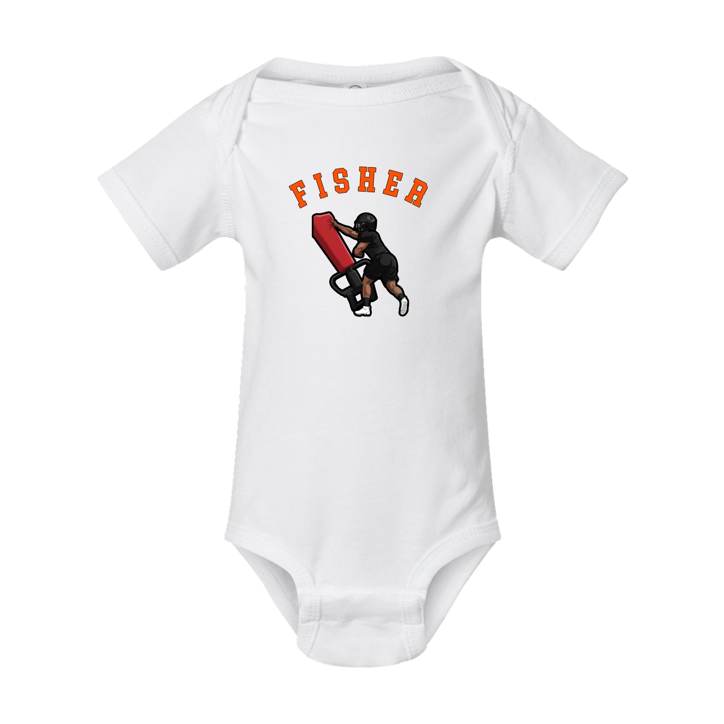Baby Onesie — Shirsey Arch in White