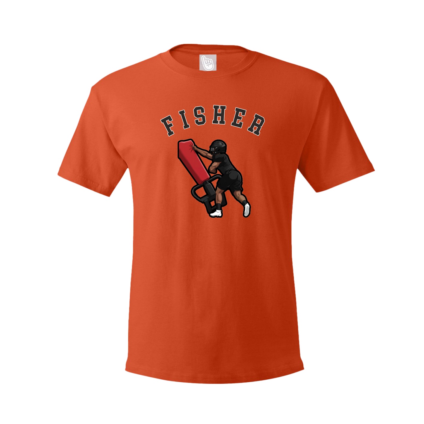 Youth Tee — Shirsey Arch in Orange