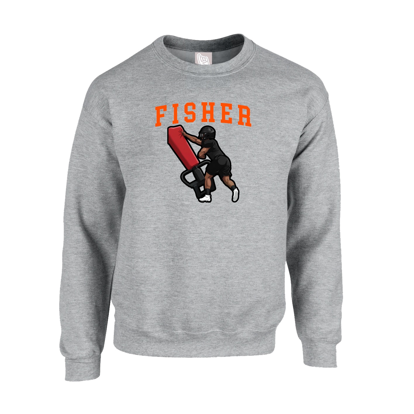 Fleece Crew — Shirsey in Grey