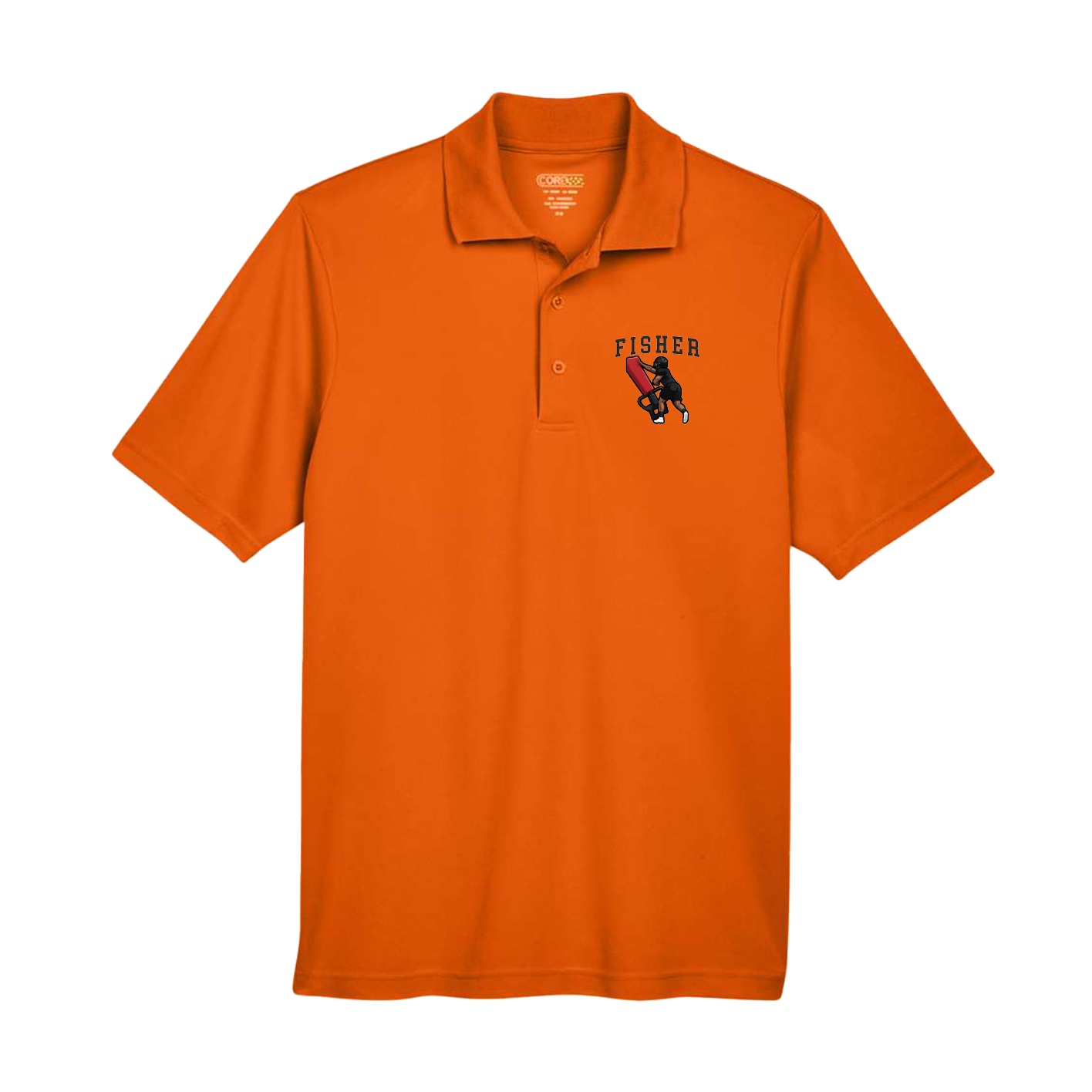 Performance Polo — Shirsey in Orange