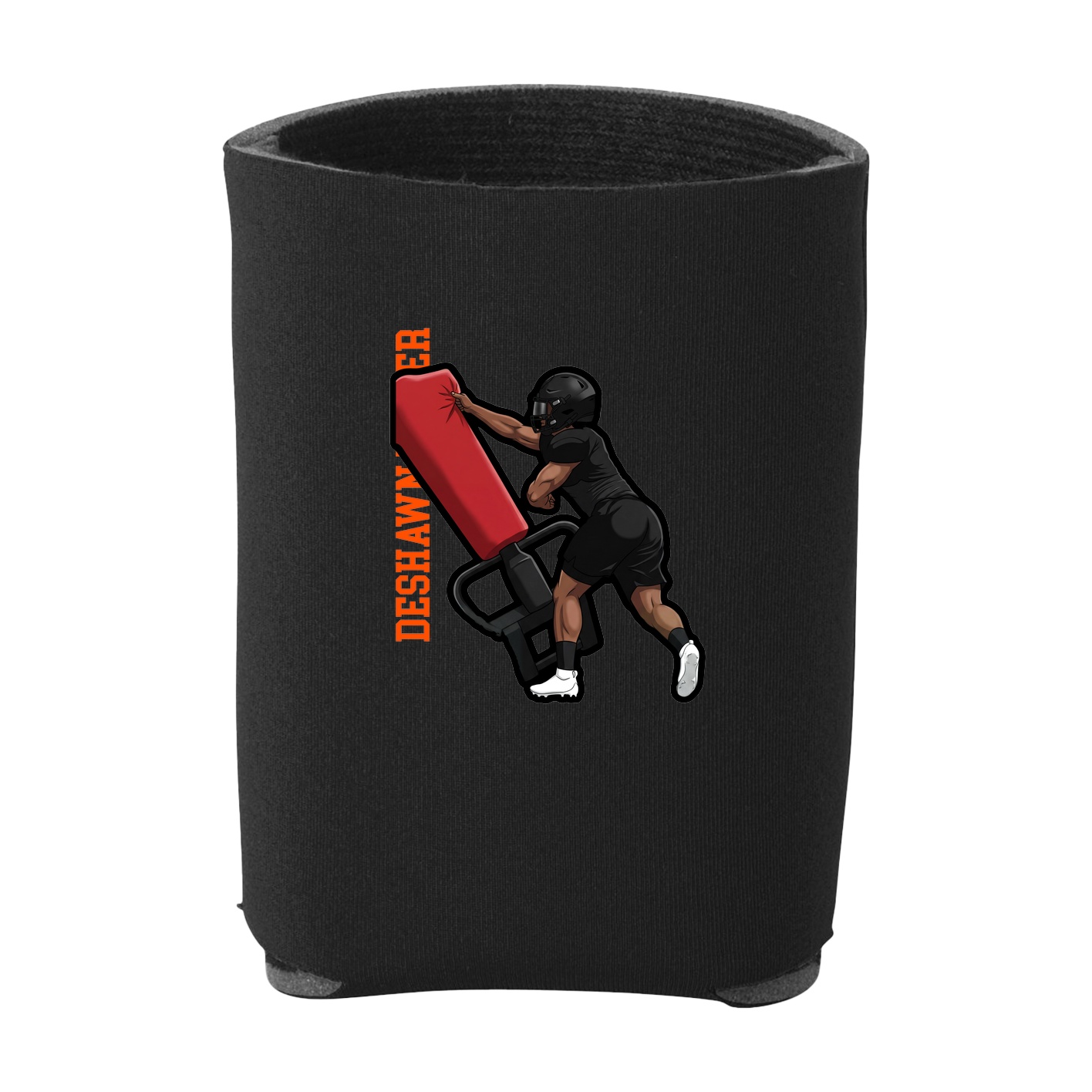 Can Holder — Name Vertical in Black