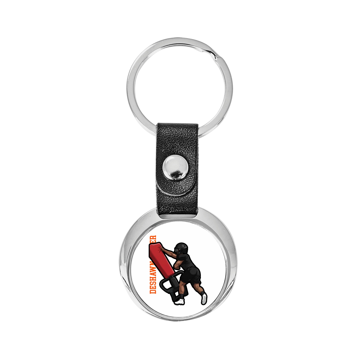 Key Chain — Name Vertical in Classic