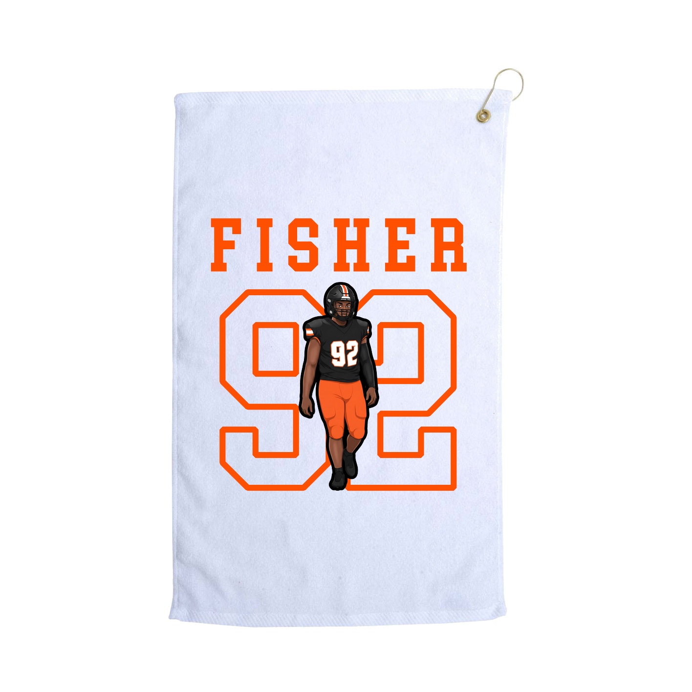 Golf Towel — Shirsey in White