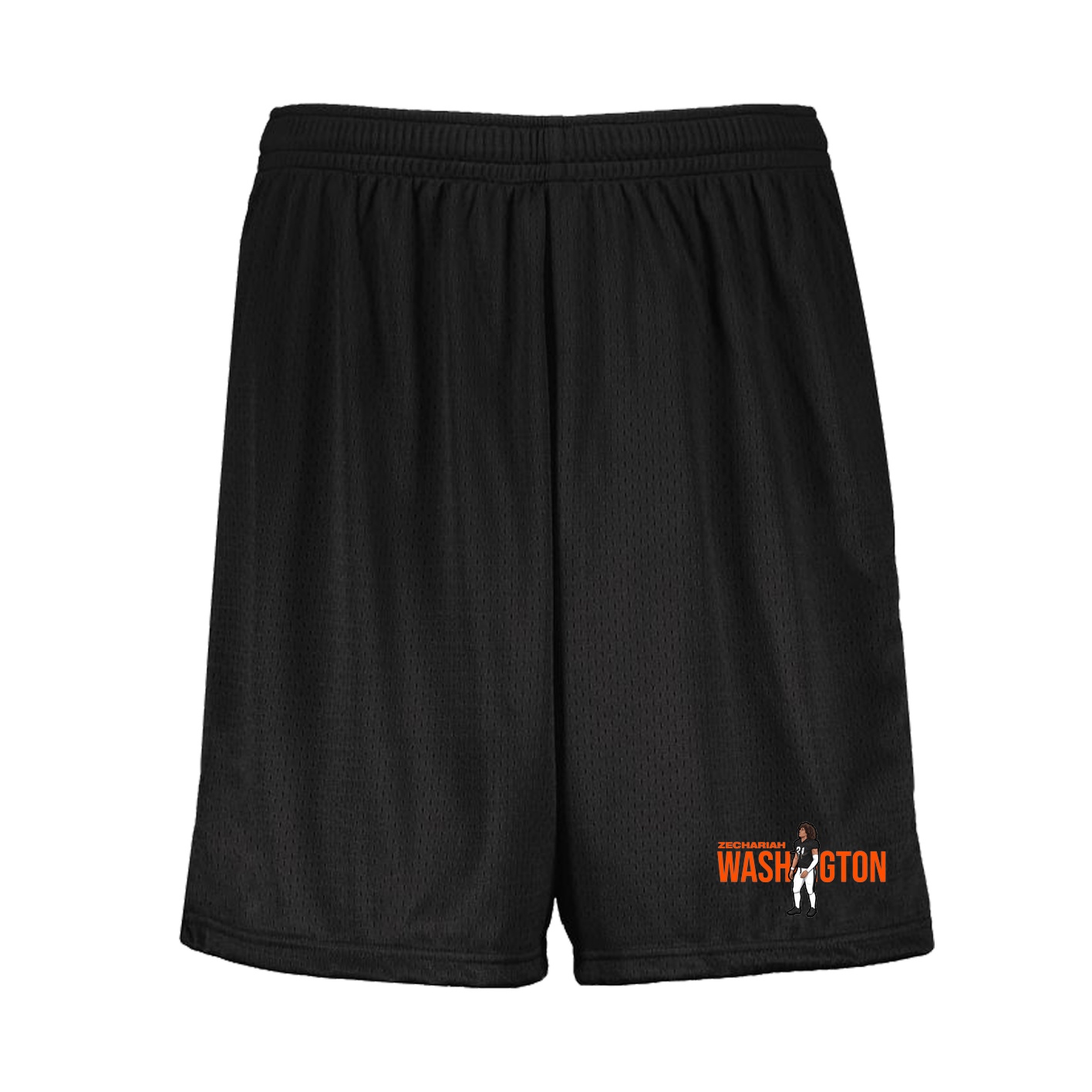 Shorts — Player Name in Black