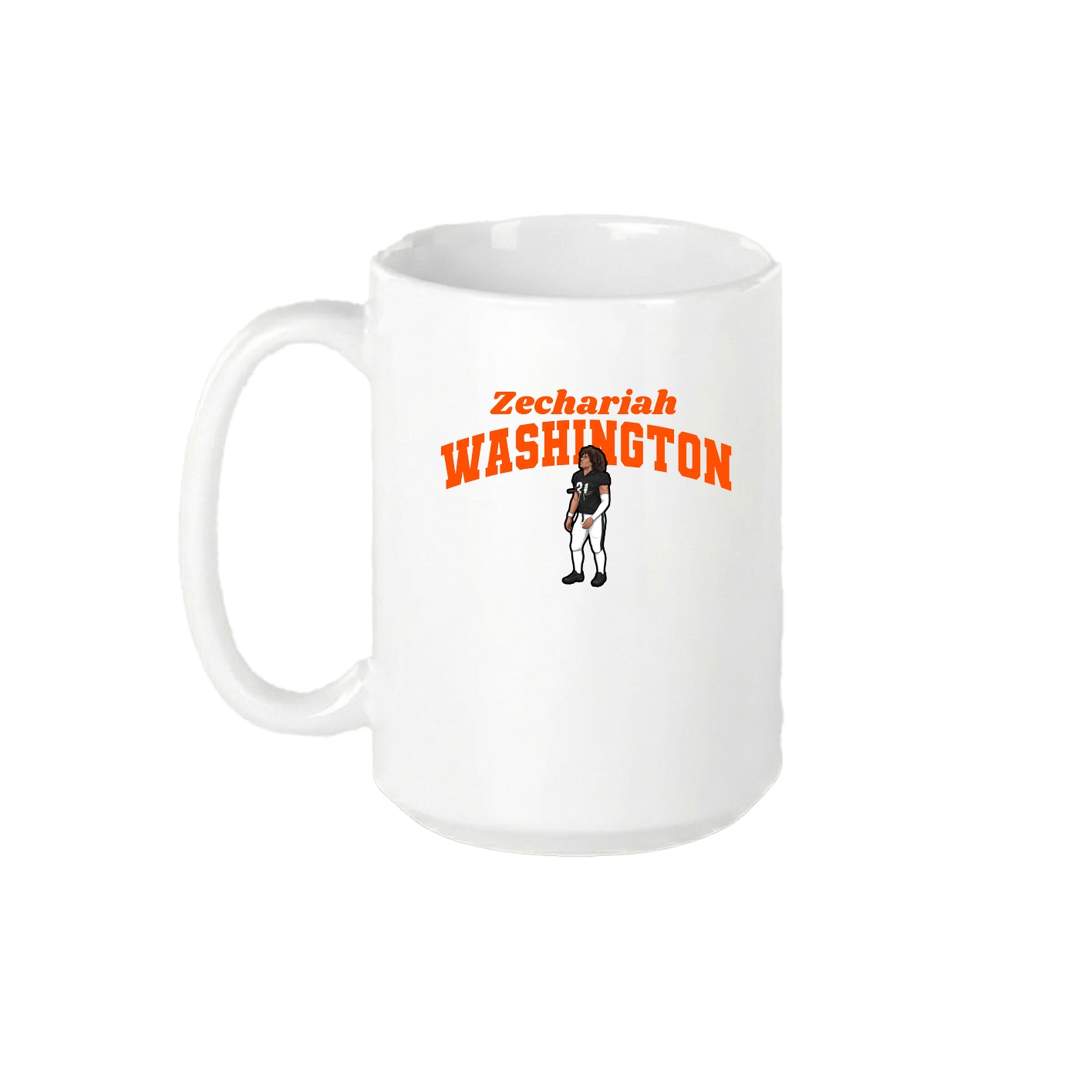 15oz Coffee Mug — Signature Arch in White