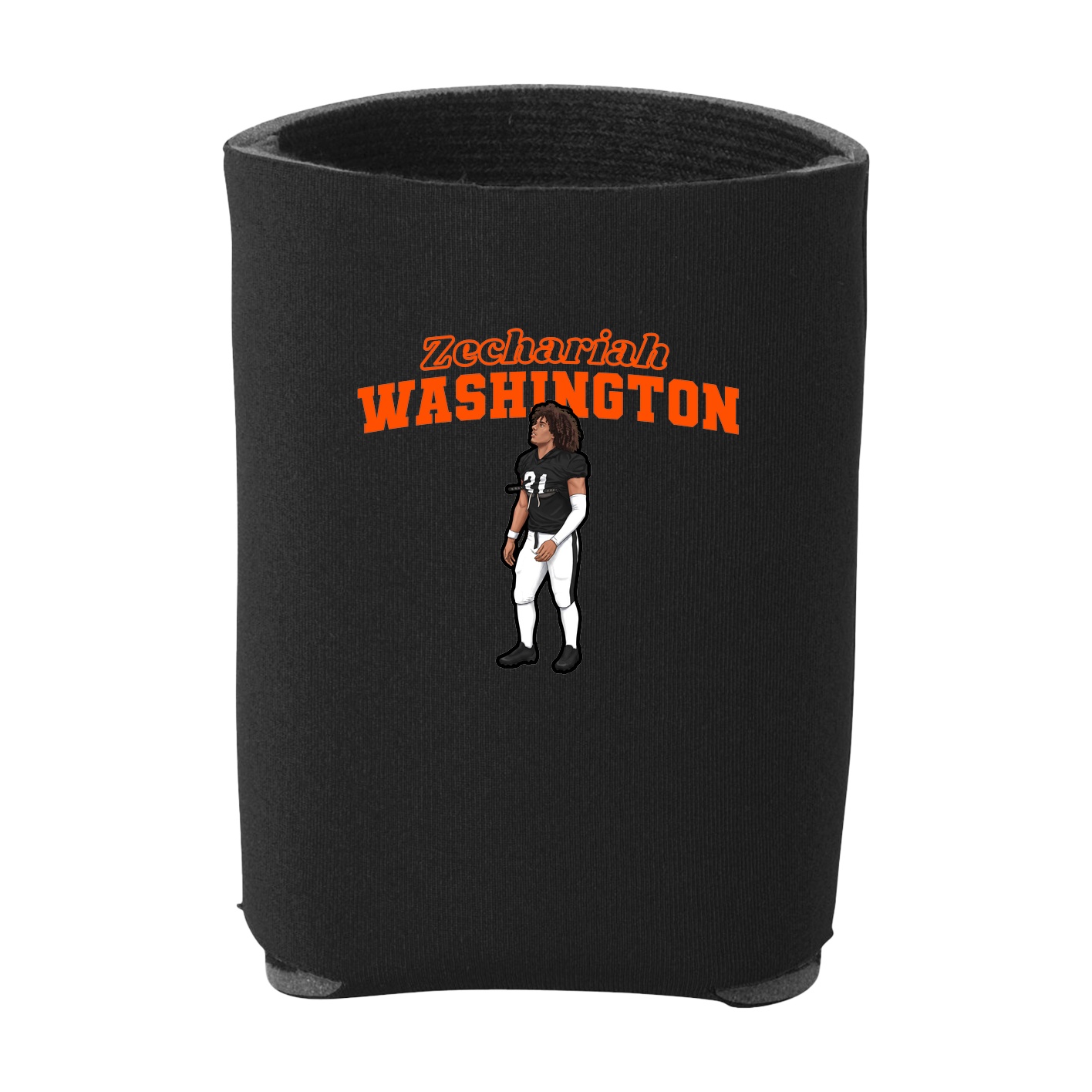 Can Holder — Name Arch in Black