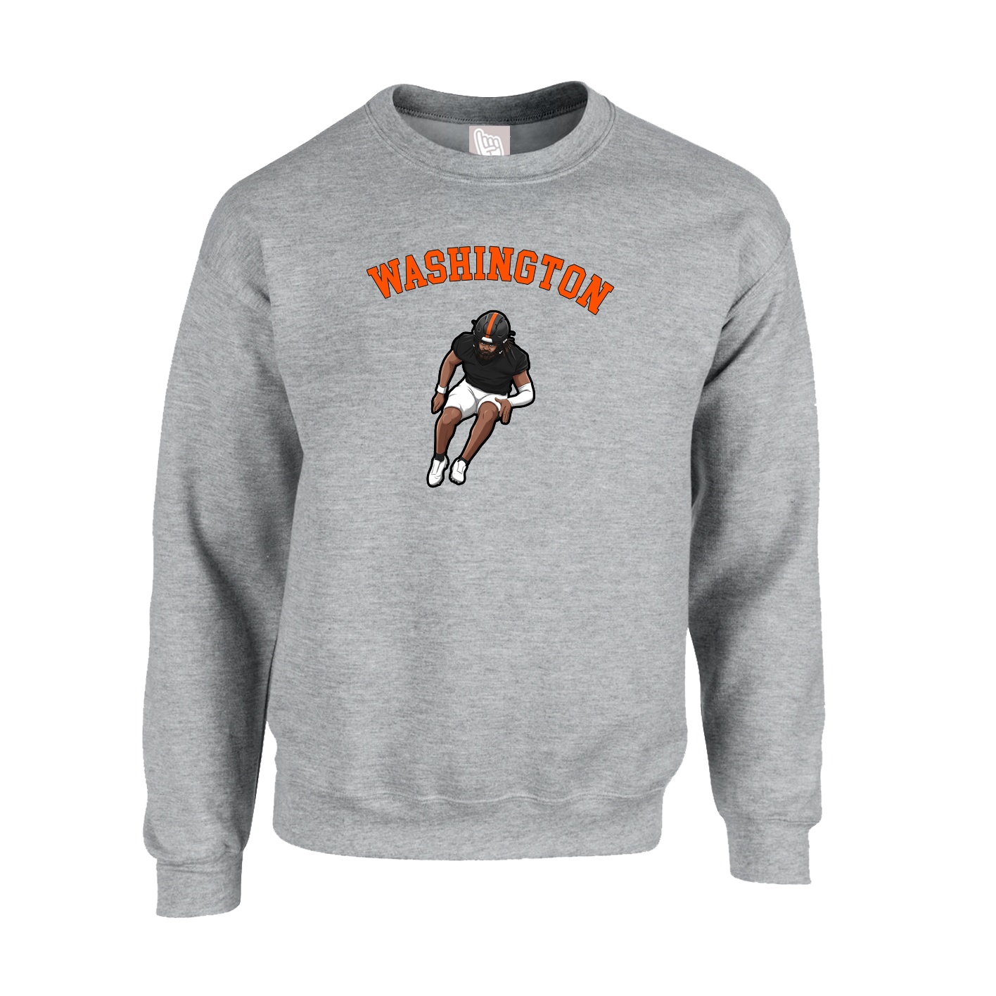 Fleece Crew — Shirsey Arch in Grey