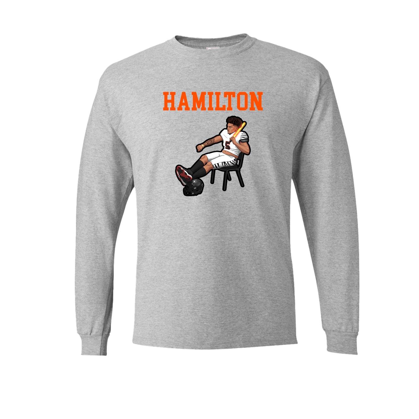 Long Sleeve Tee — Shirsey in Grey