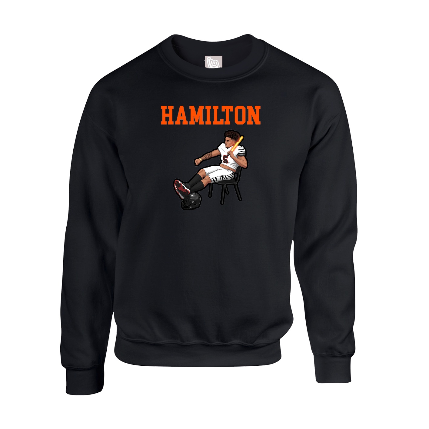 Fleece Crew — Shirsey in Black