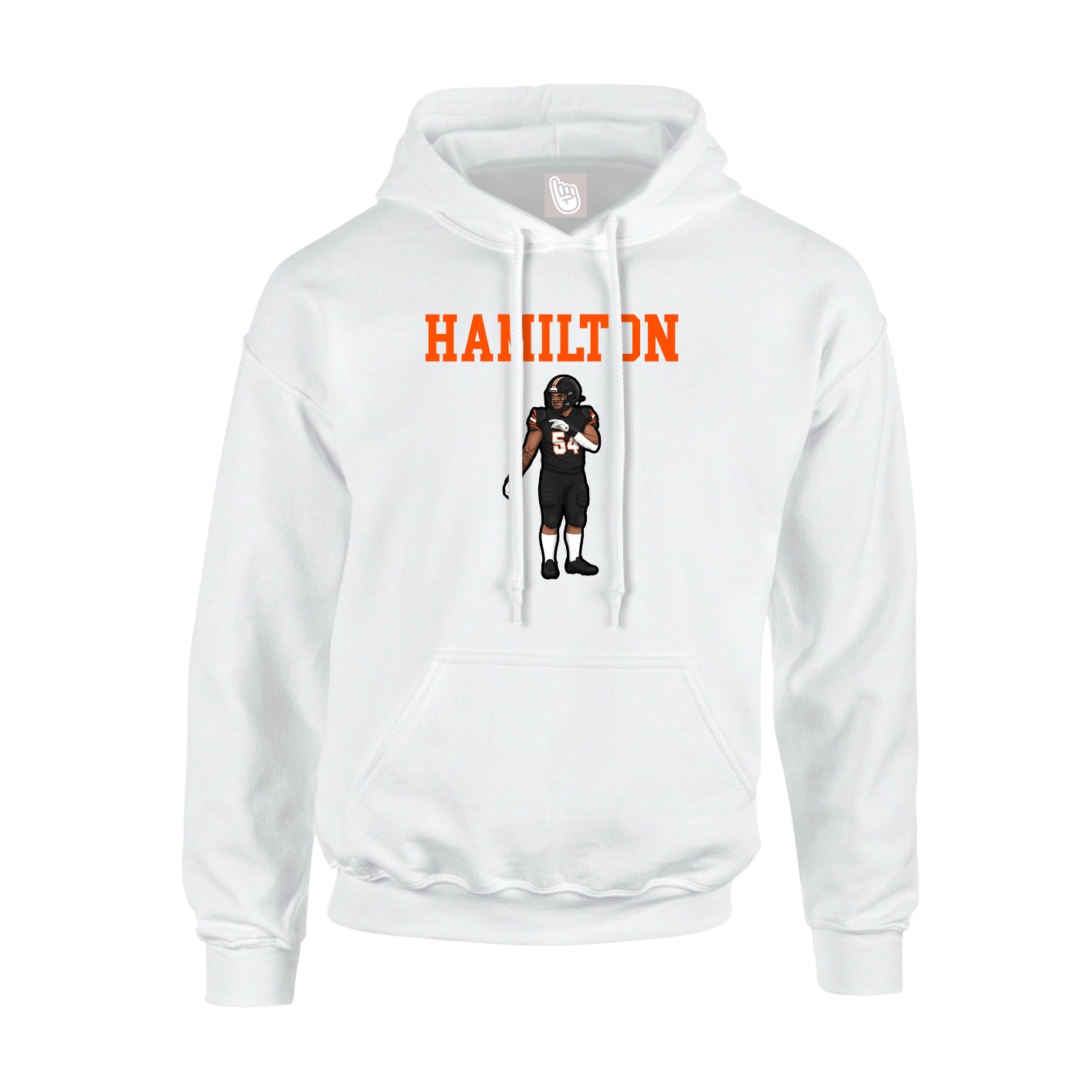 Hoodie — Shirsey in White