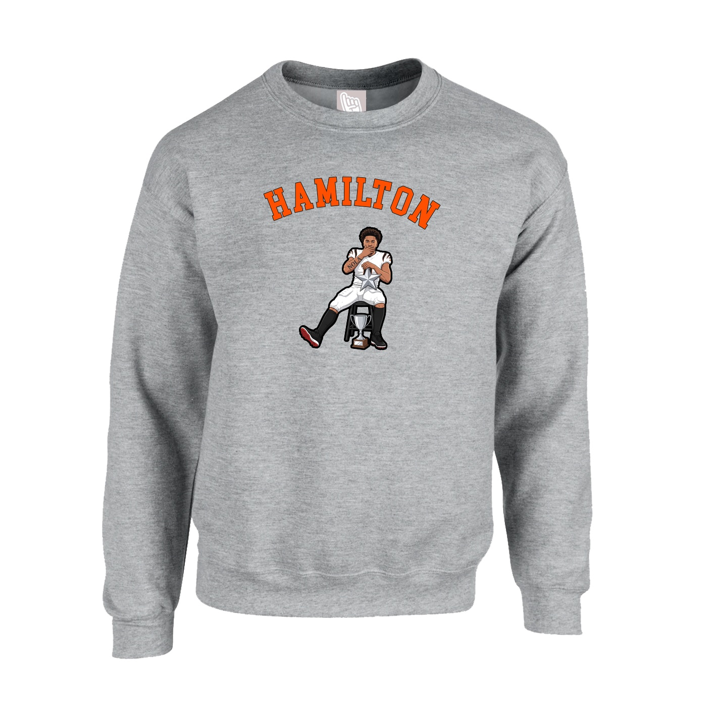 Fleece Crew — Shirsey Arch in Grey