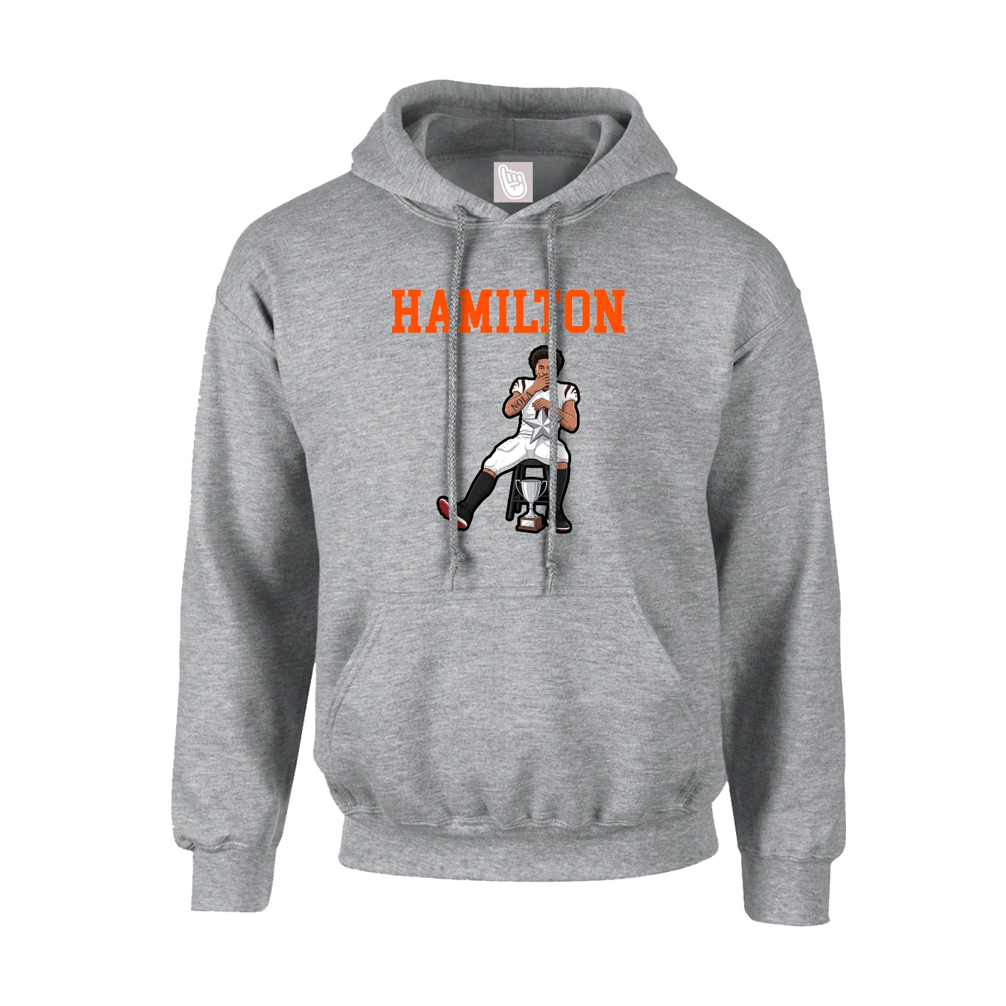 Hoodie — Shirsey in Grey