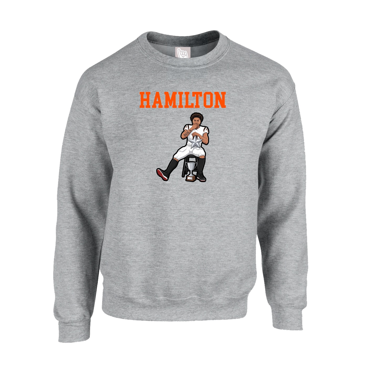 Fleece Crew — Shirsey in Grey