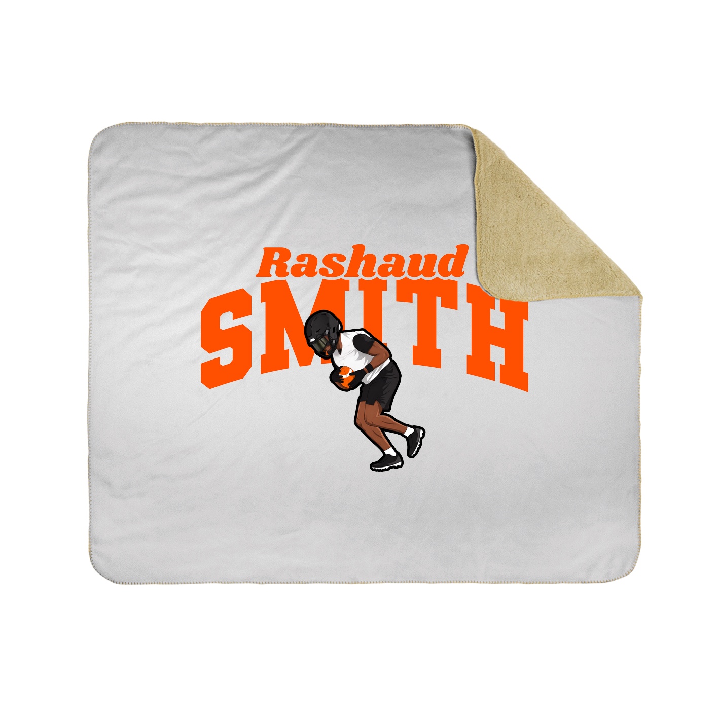 Throw Blanket — Signature Arch in White
