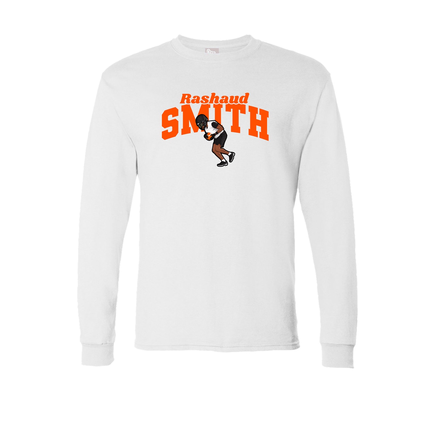 Long Sleeve Tee — Signature Arch in White