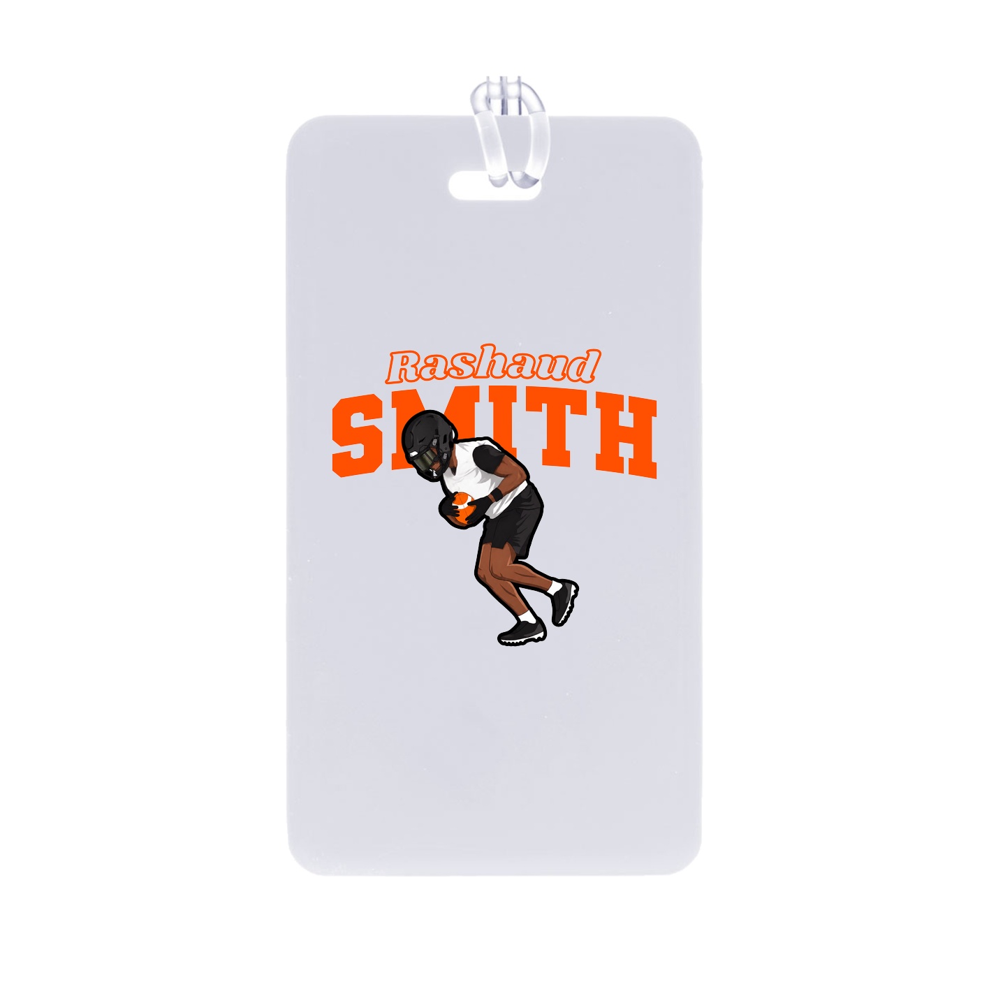 Bag Tag — Name Arch in Classic