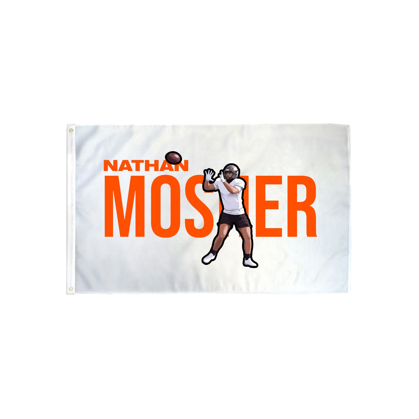3x5 Flag — Player Name in Classic