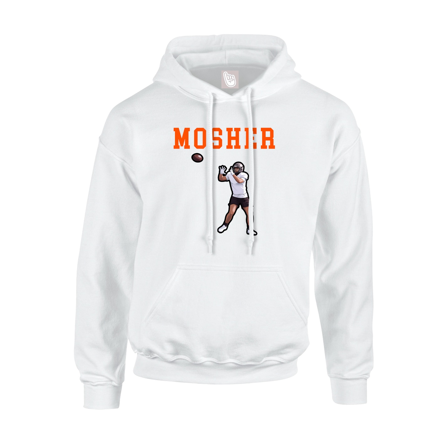 Youth Hoodie — Shirsey in White