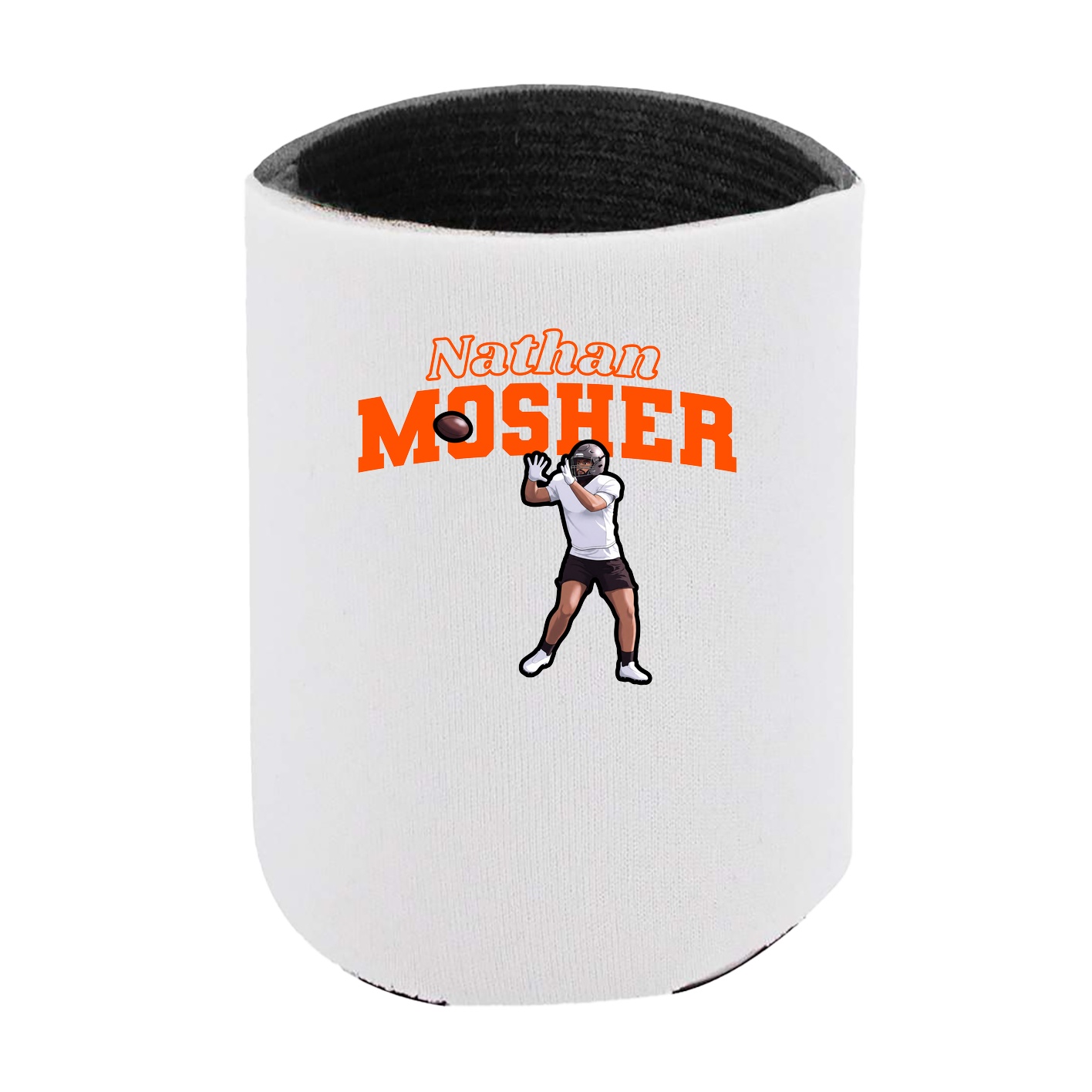 Can Holder — Name Arch in White