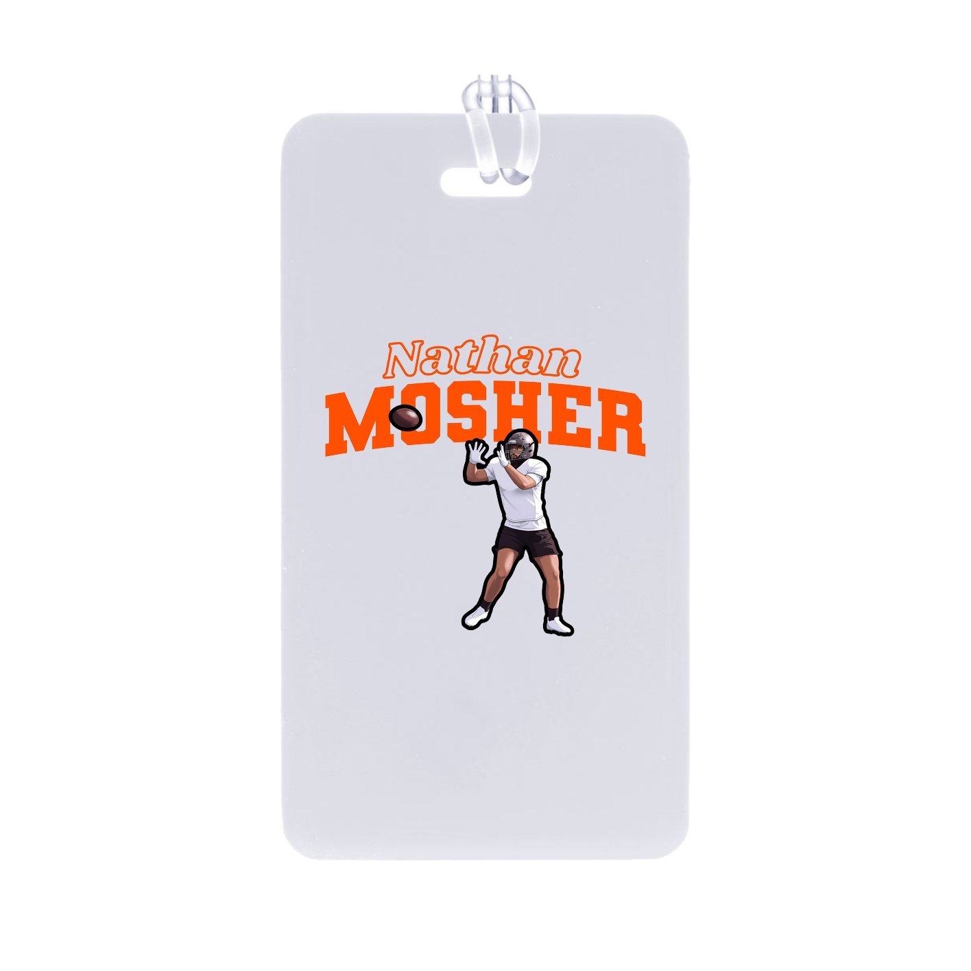Bag Tag — Name Arch in Classic