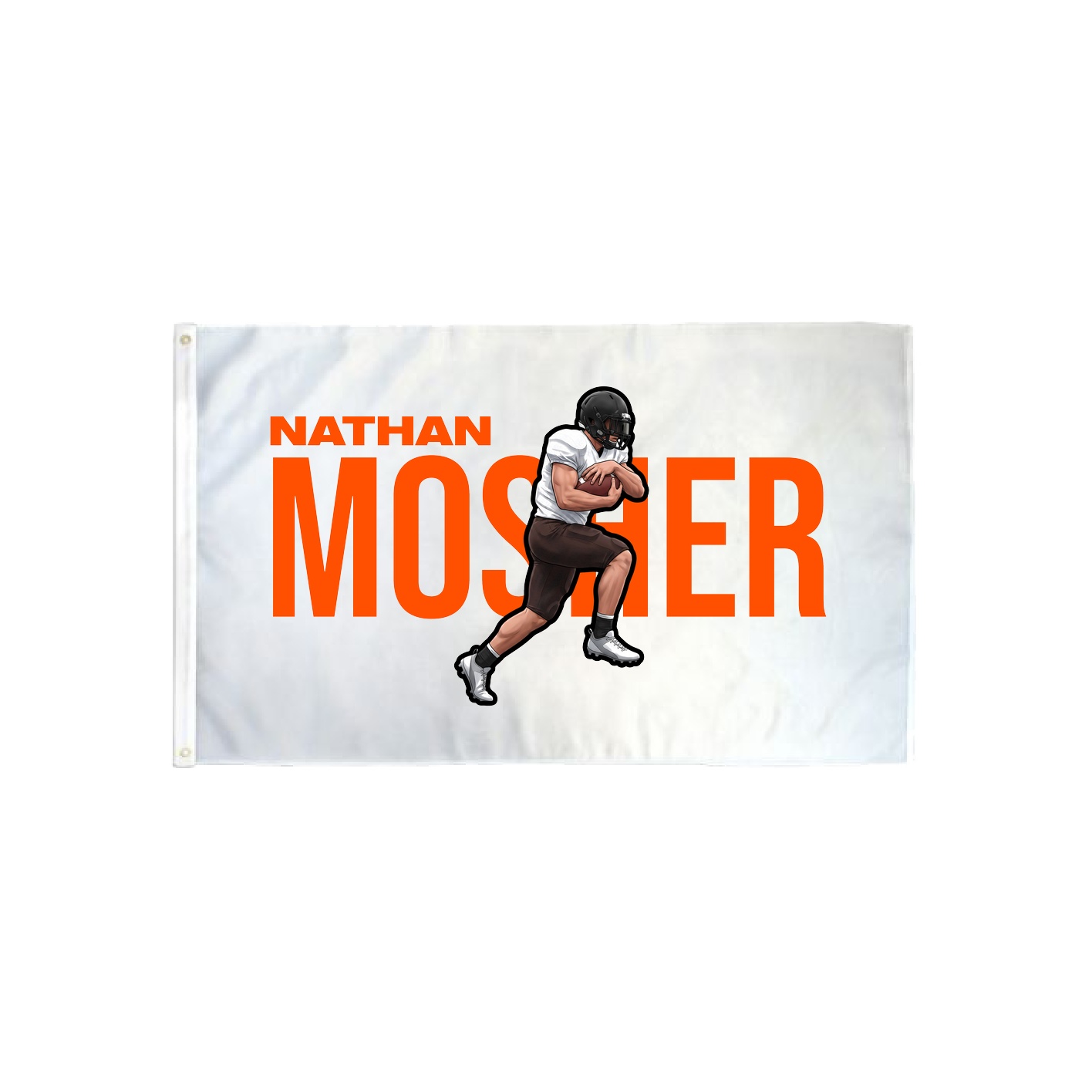 3x5 Flag — Player Name in Classic