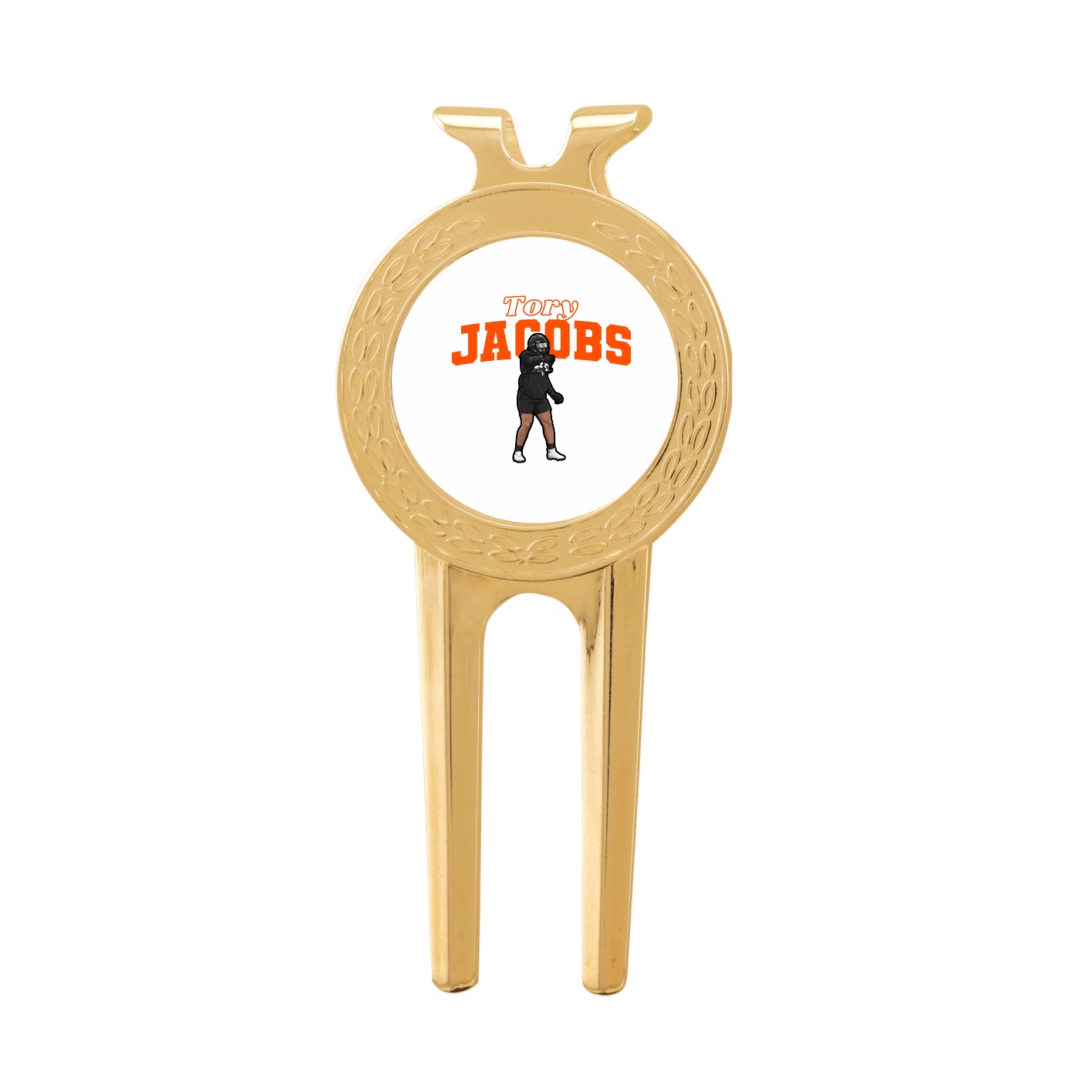 Divot Tool with Ball Marker — Name Arch in Classic