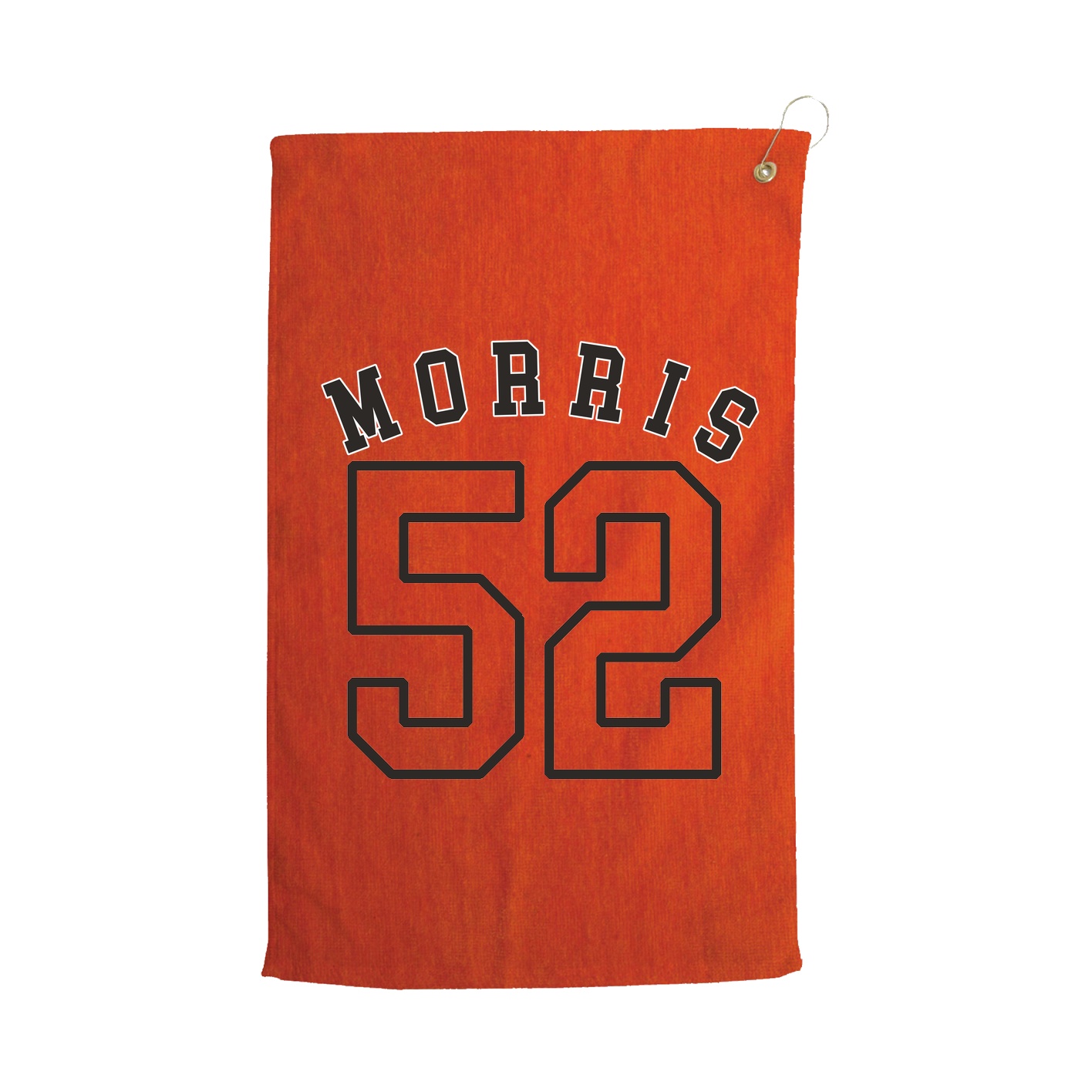 Golf Towel — Shirsey Arch in Orange