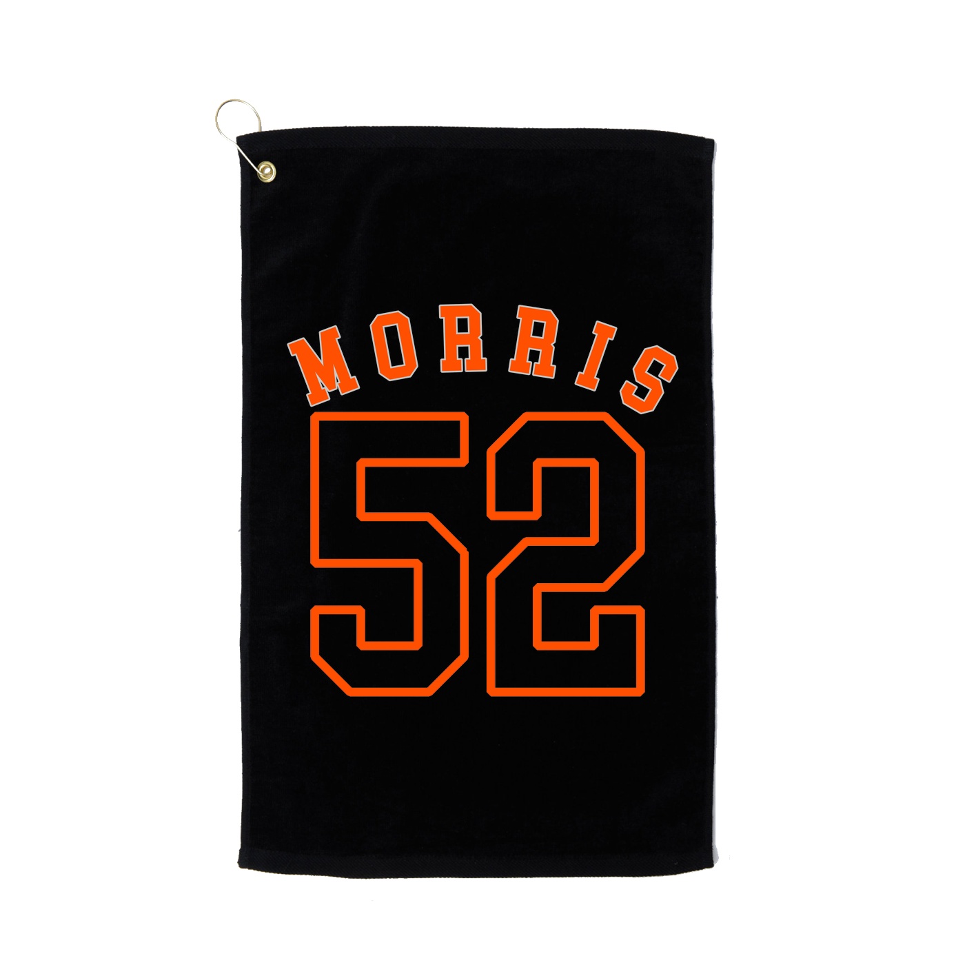 Golf Towel — Shirsey Arch in Black