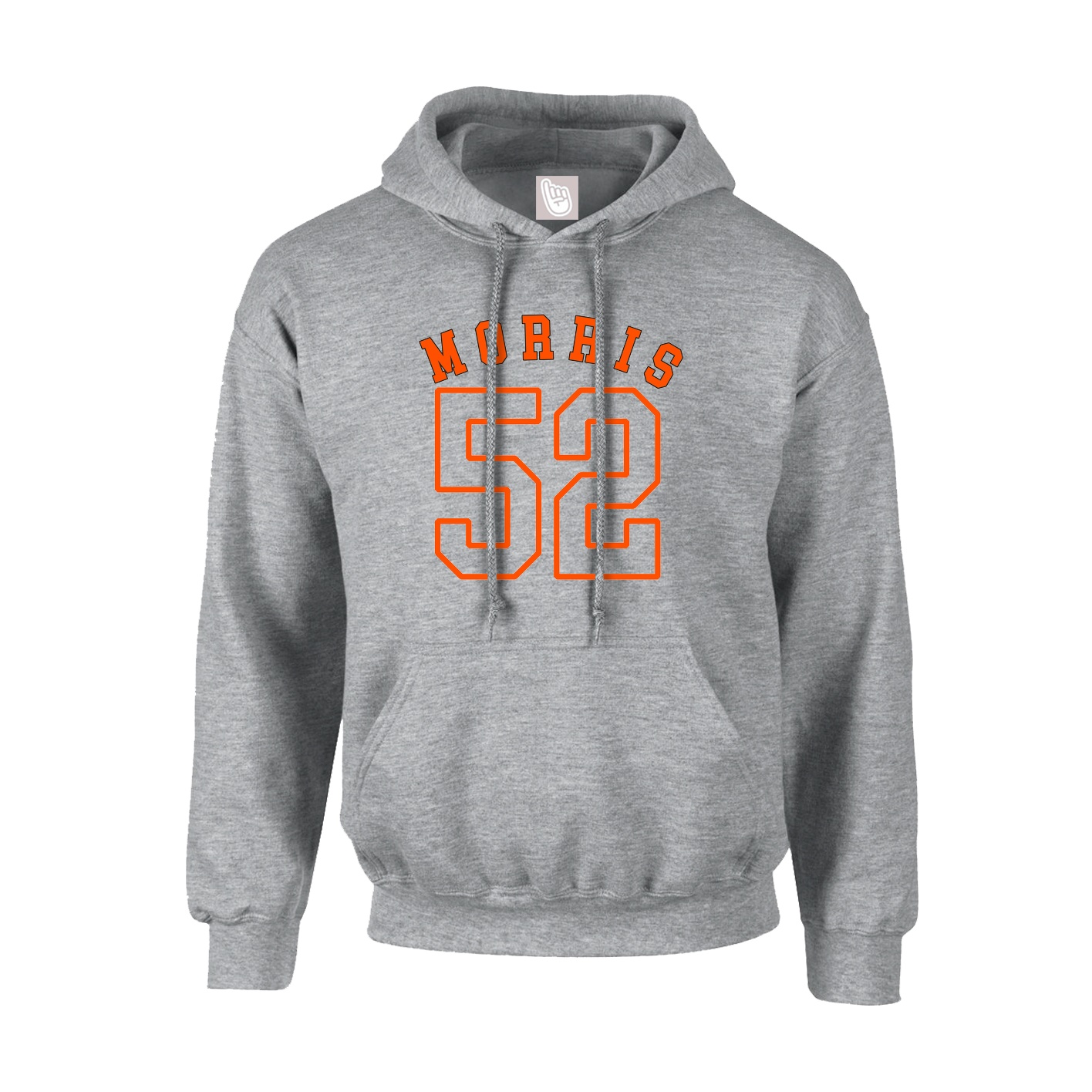 Youth Hoodie — Shirsey Arch in Grey