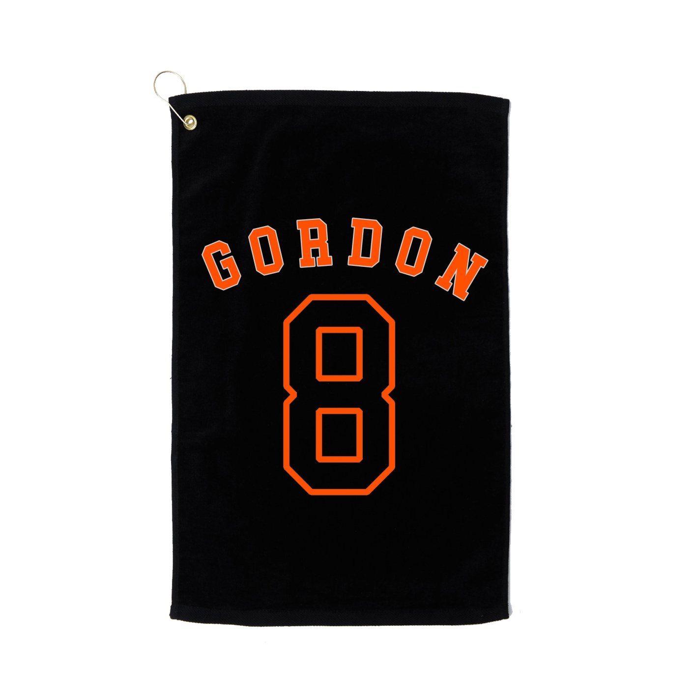 Golf Towel — Shirsey Arch in Black