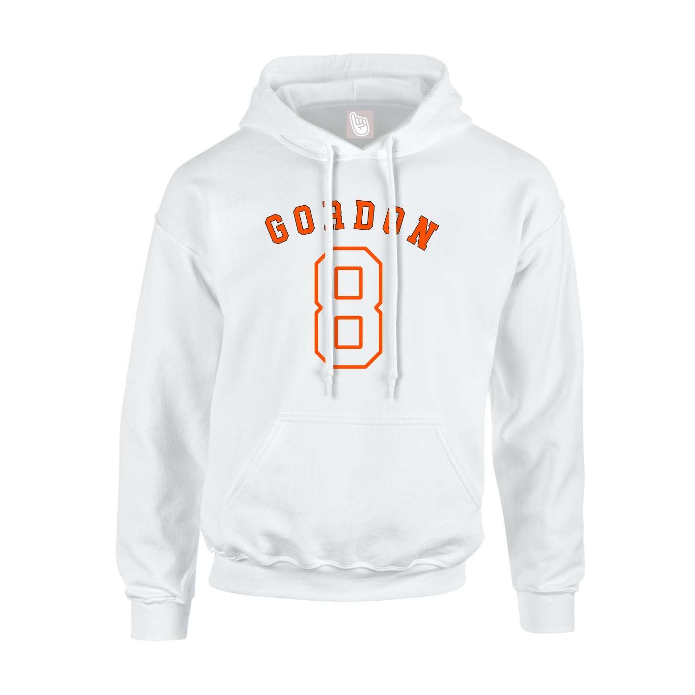 Hoodie — Shirsey Arch in White