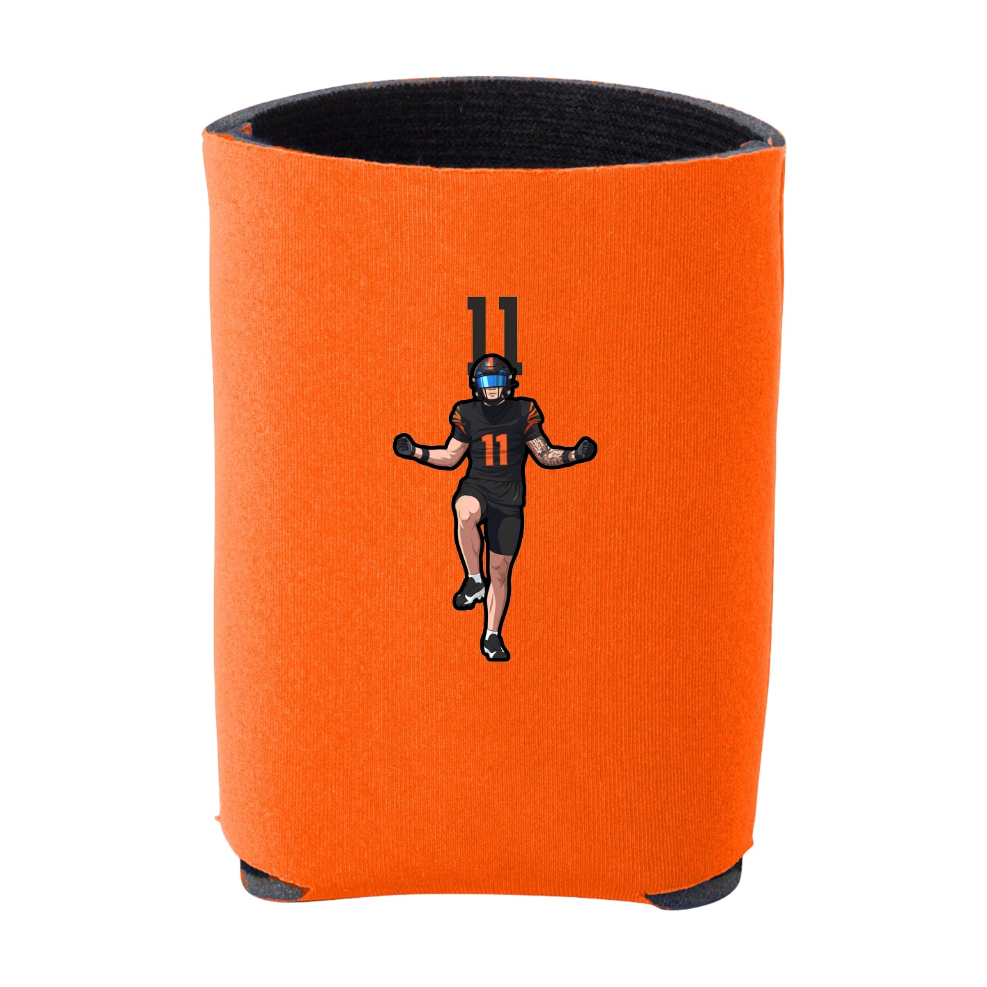Can Holder — Number Top in Orange